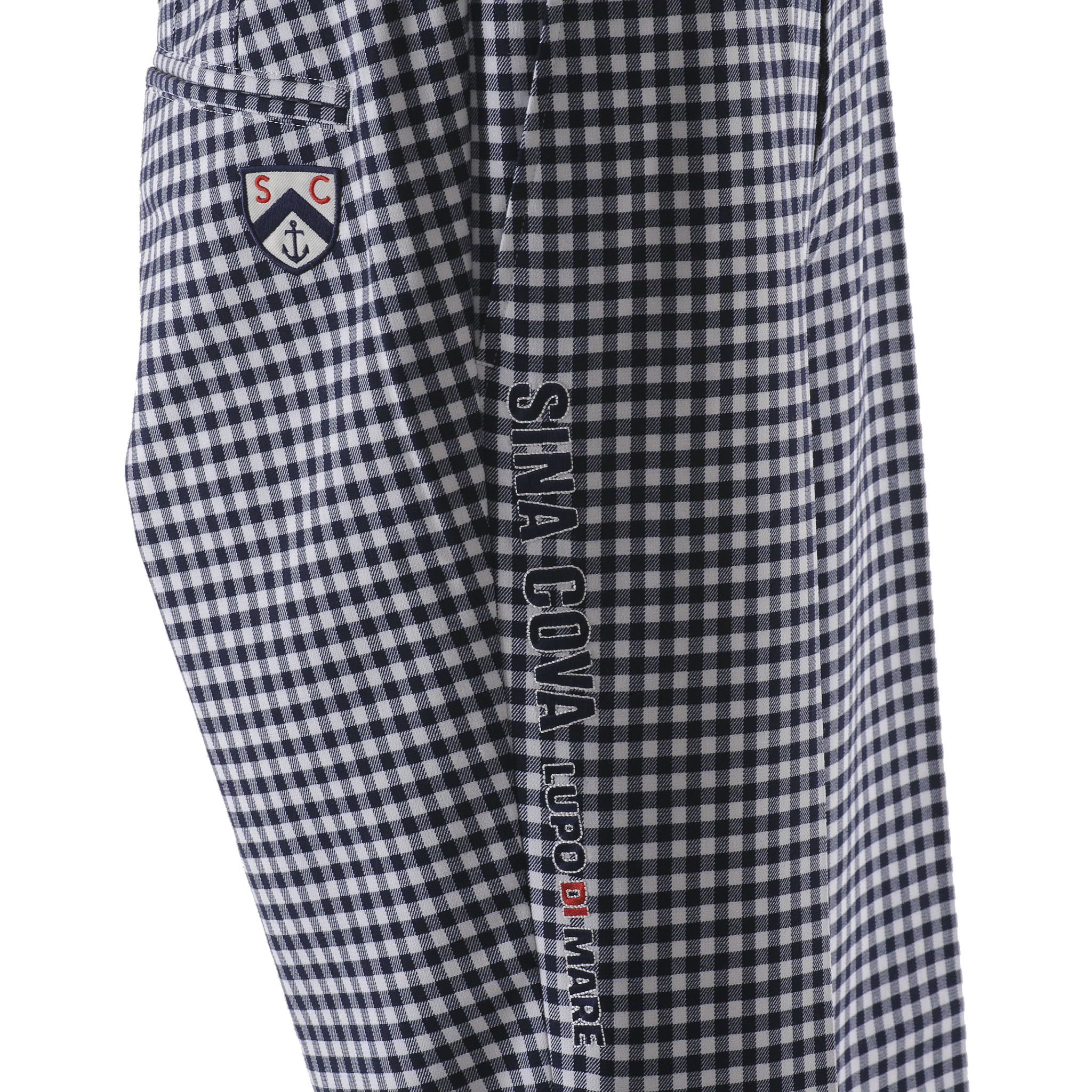 ギンガムチェック ノータックパンツ 23255010