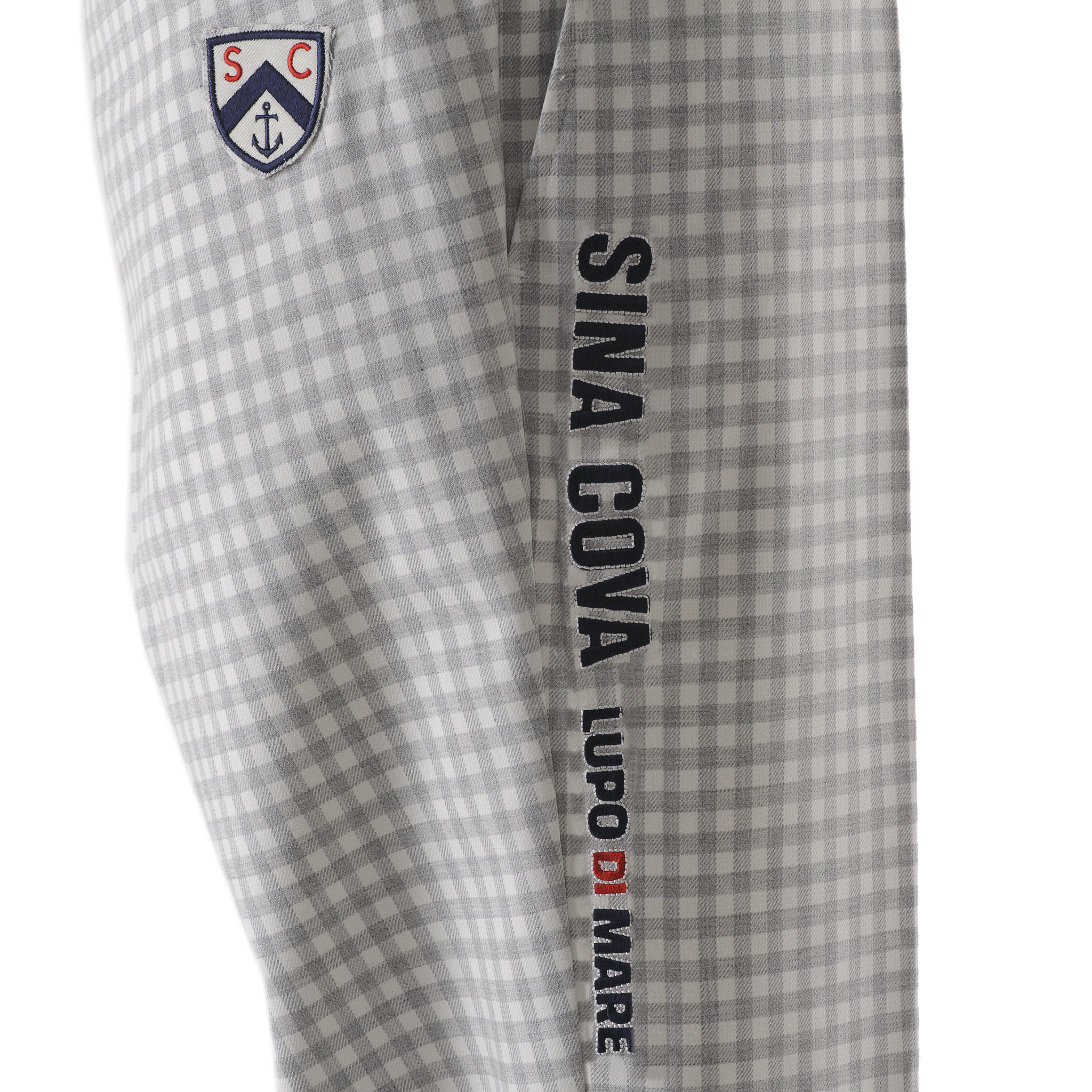 ギンガムチェック ノータックパンツ 23255010