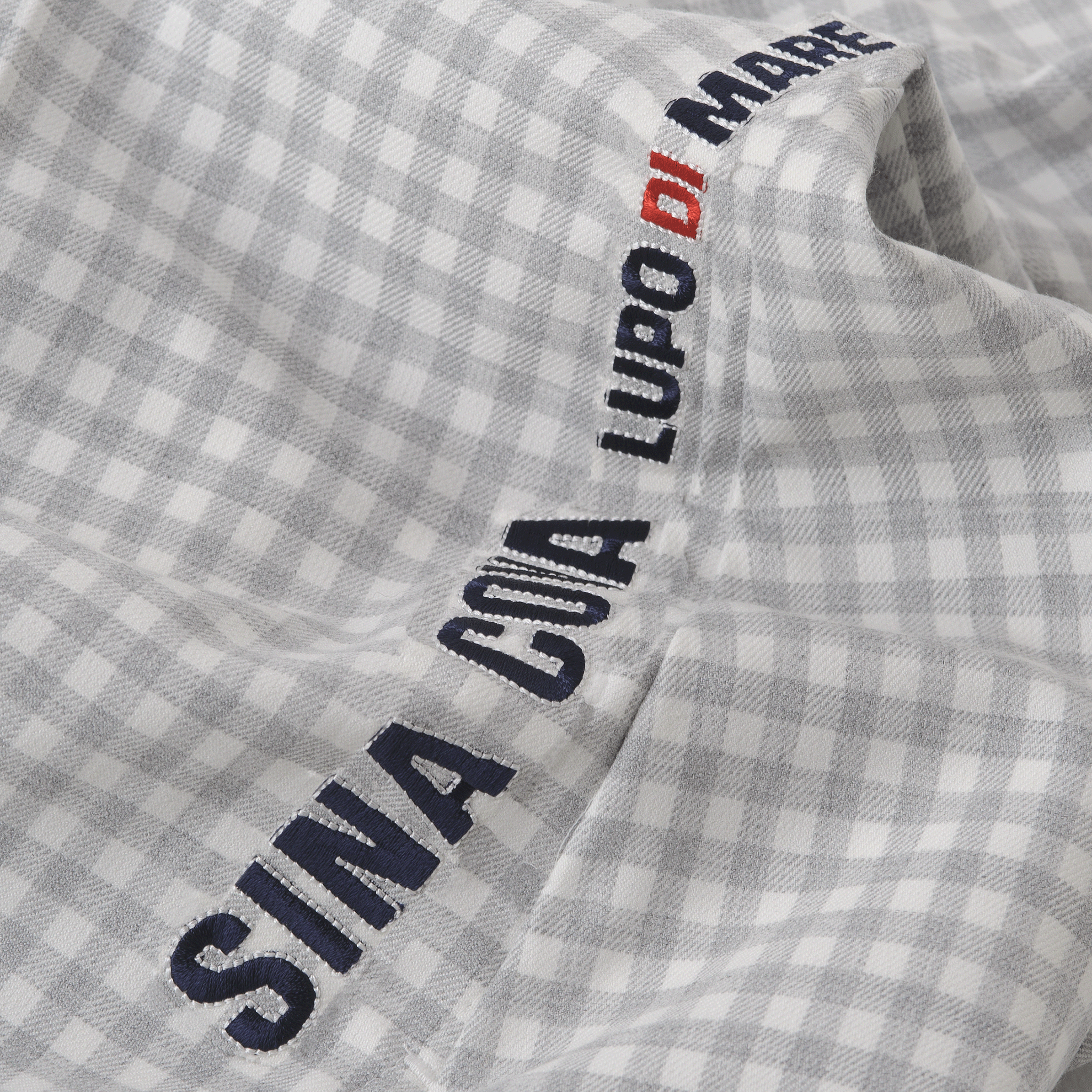 ギンガムチェック ノータックパンツ 23255010