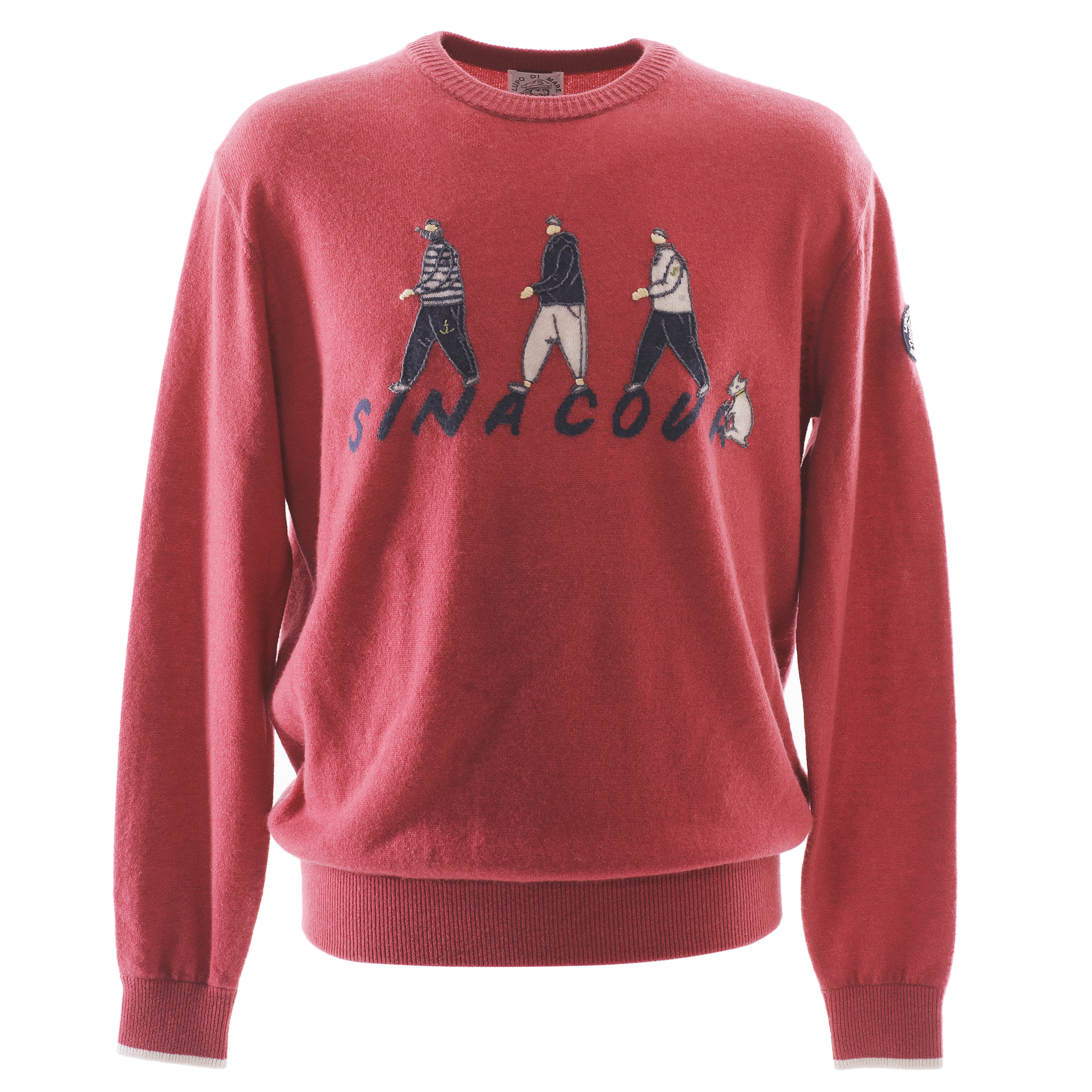 クルーネックセーター カシミヤ100% 23222030