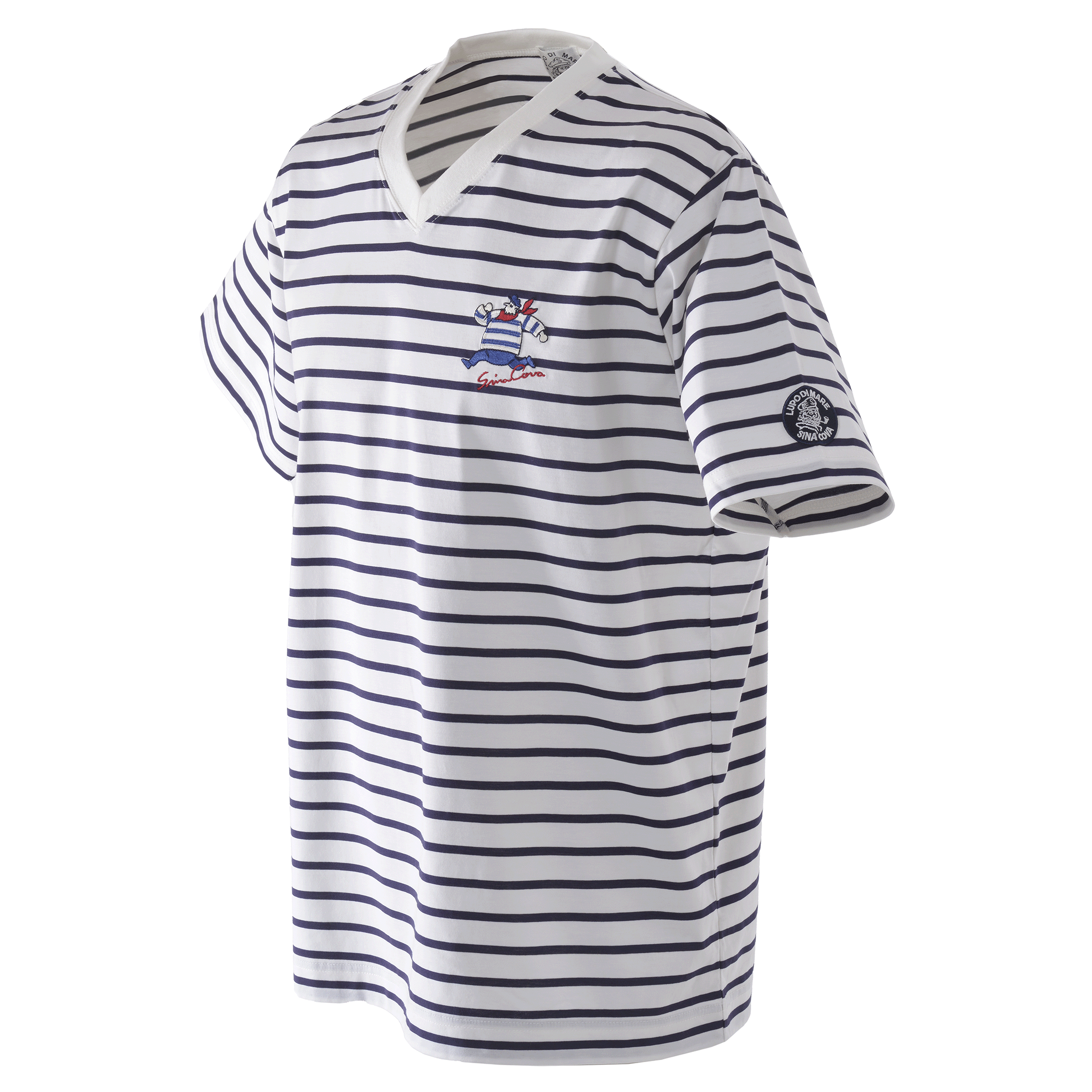 King Size V-Neck Short Sleeve T-Shirt 24120576