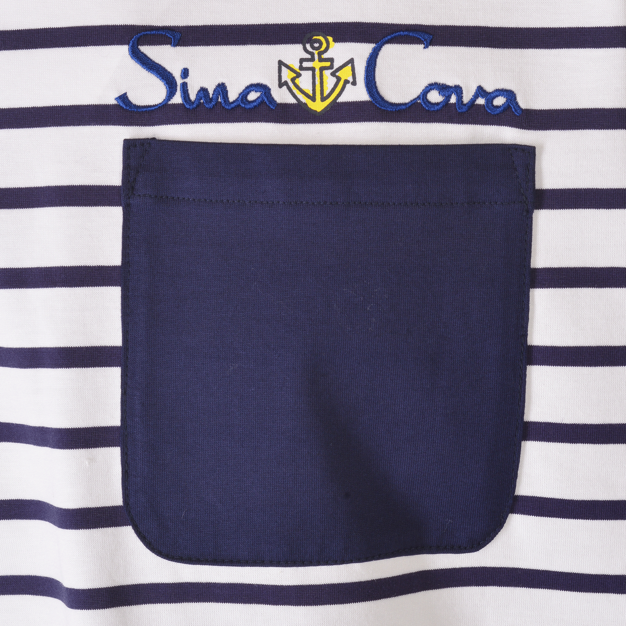 【公式】シナコバ (SINA COVA)ポケットデザインボーダー半袖Tシャツ ユニセックス(男女兼用)25110540