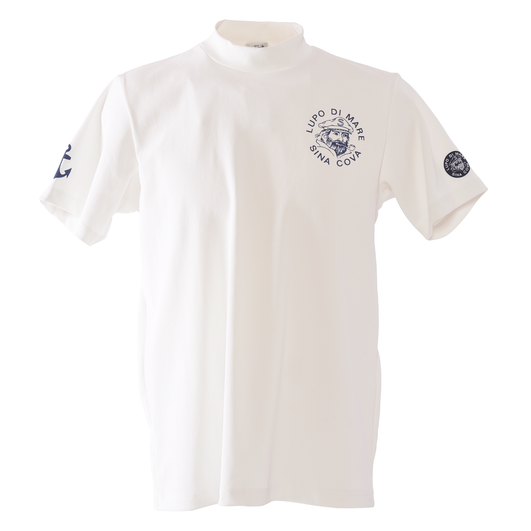 ハイネックTシャツ(バックプリント) 25150520