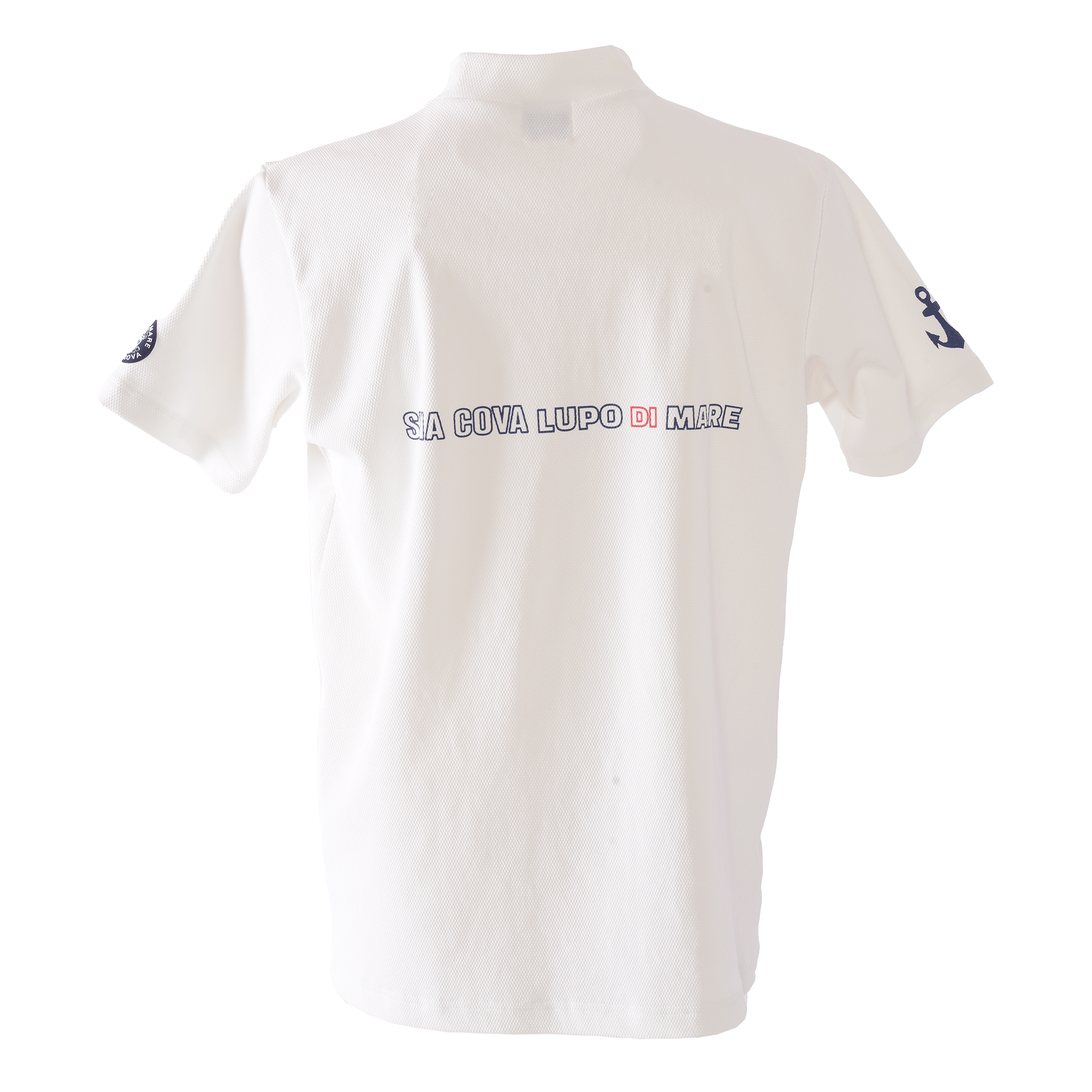 ハイネックTシャツ(バックプリント) 25150520