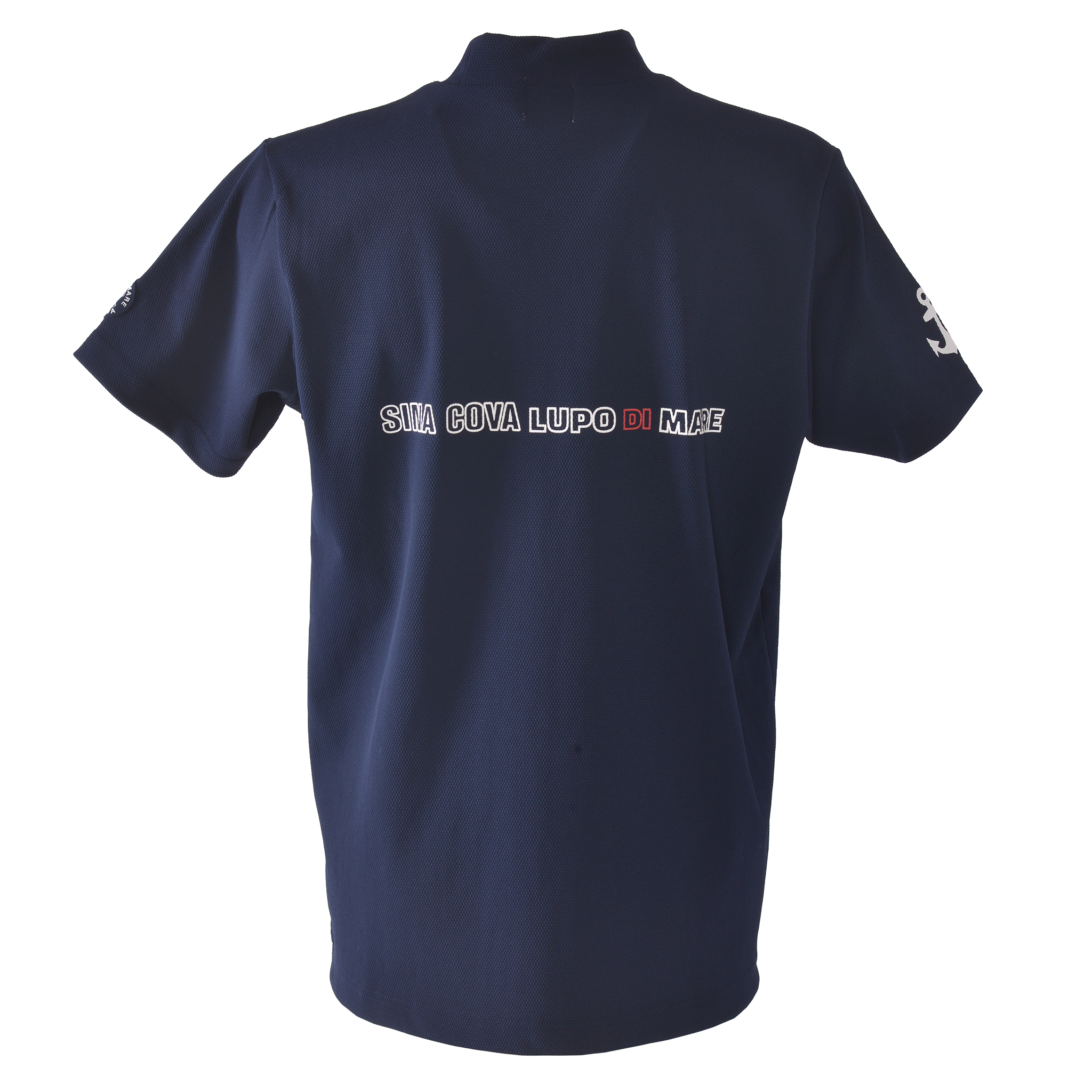 ハイネックTシャツ(バックプリント) 25150520