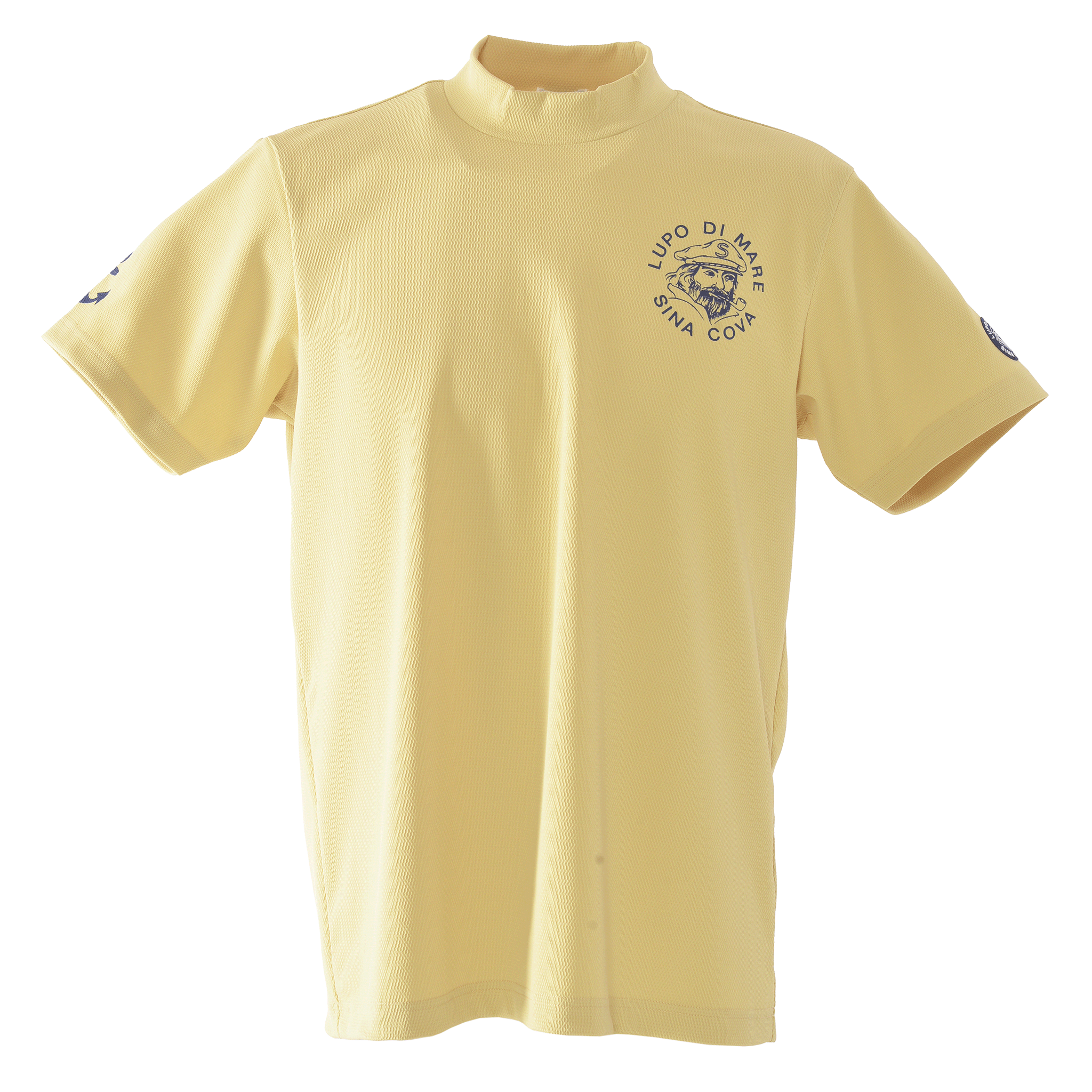 ハイネックTシャツ(バックプリント) 25150520