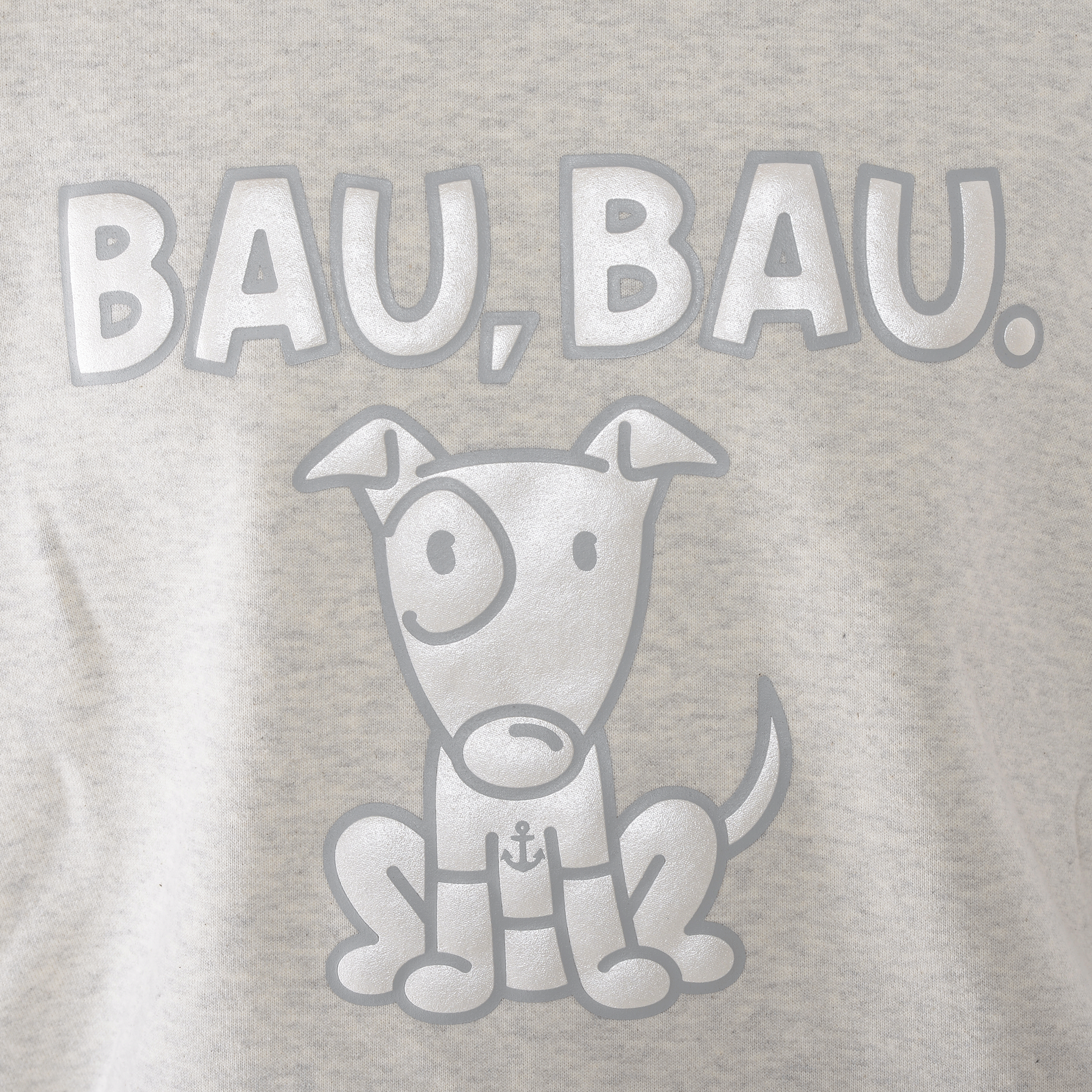 【公式】シナコバ(SINA COVA)クルーネックトレーナー 24220040 ホワイトのプリント部分