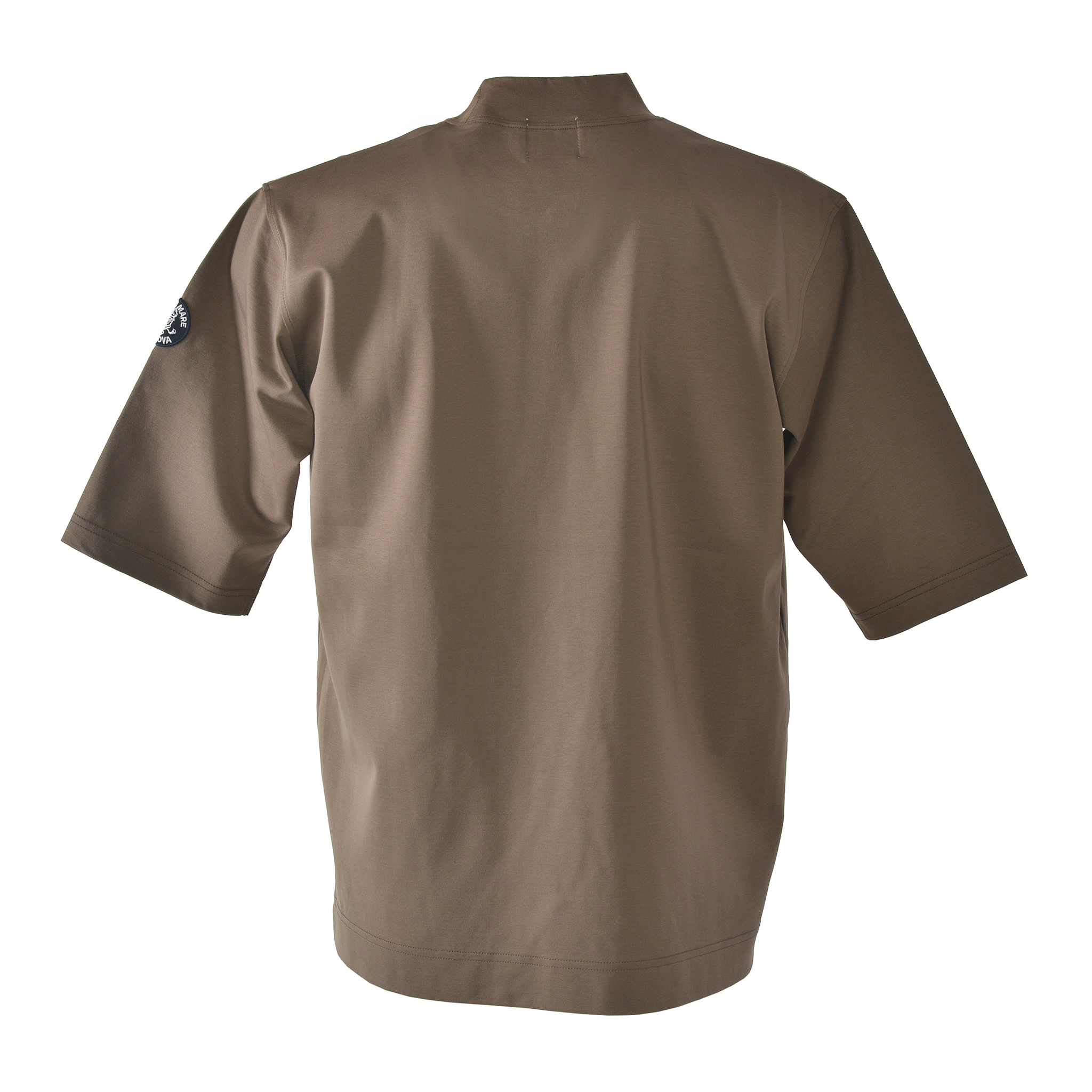 5分袖モックネックTシャツ 26130510