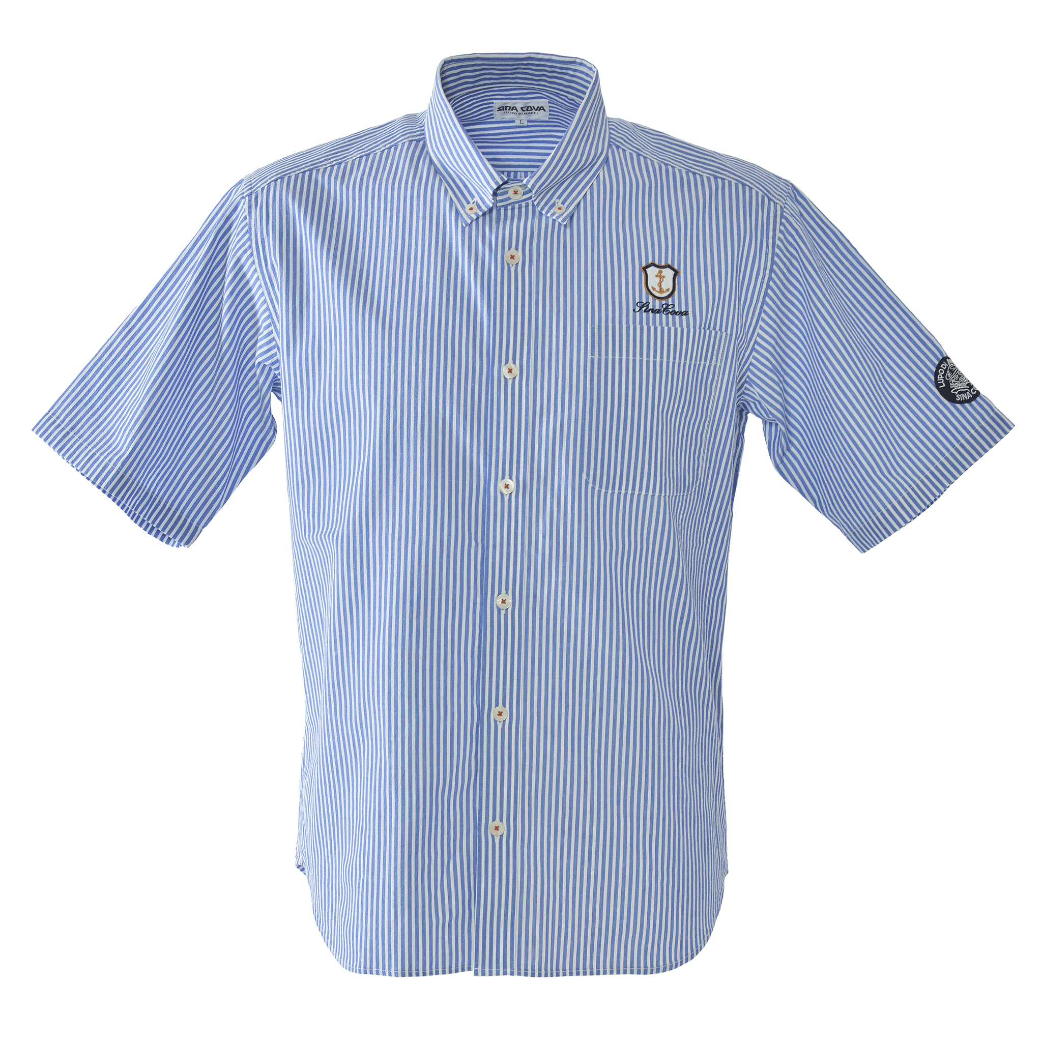 Short-sleeved button-down shirt 26134510