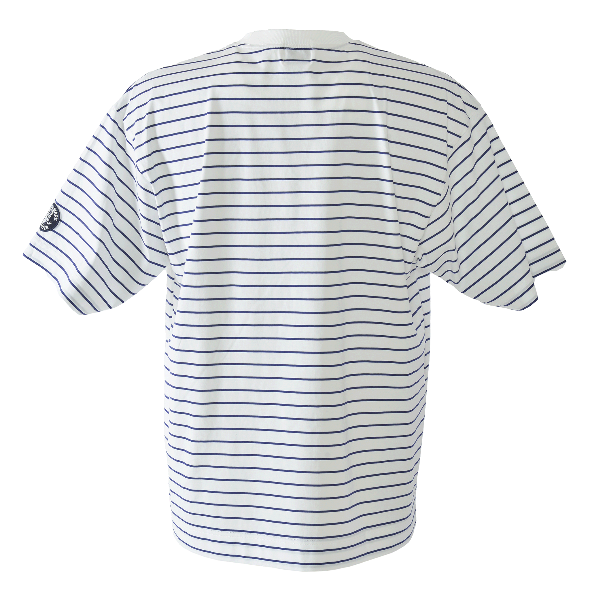 Striped drop shoulder T-shirt 26110570