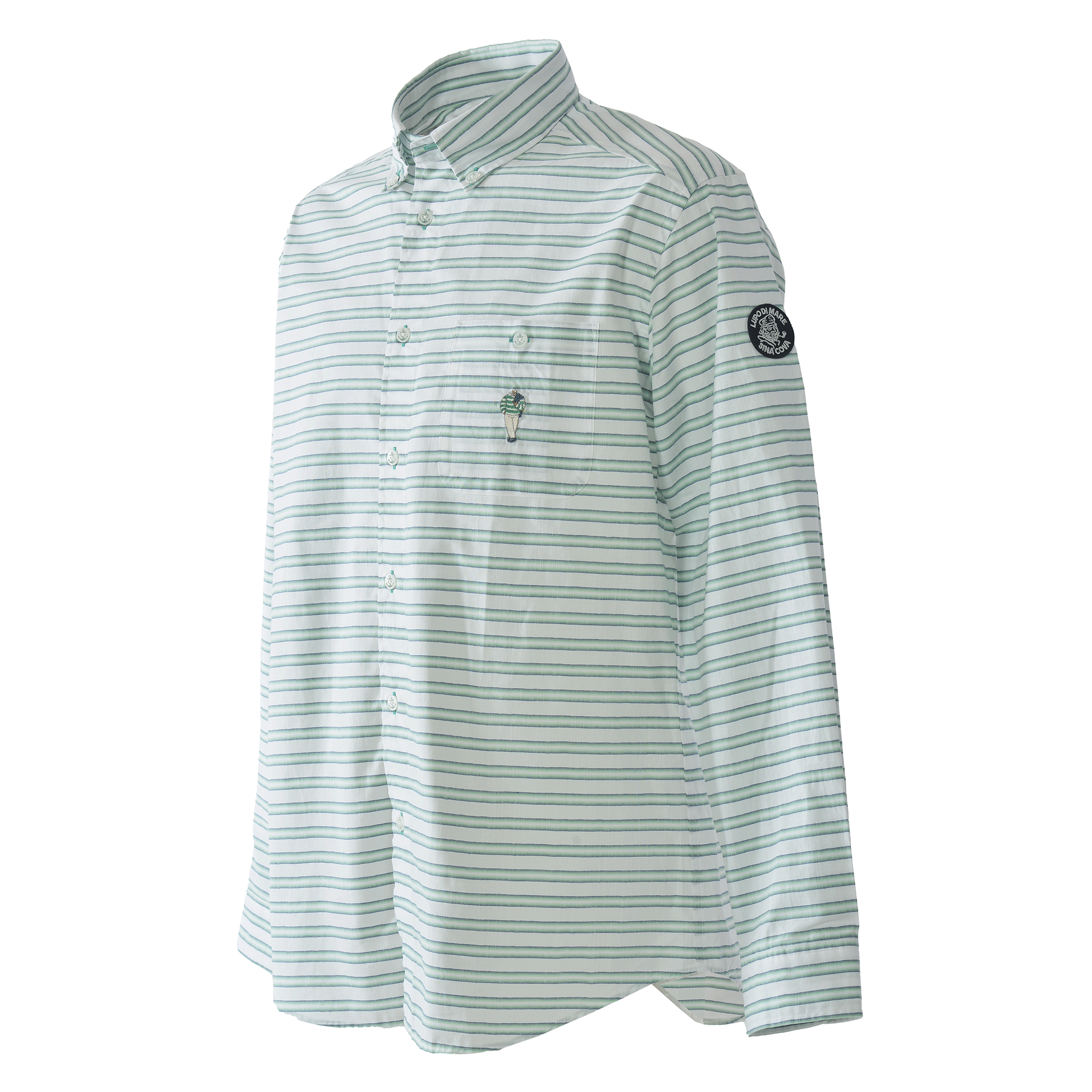 King Size Long Sleeve Button-Down Shirt 26124026