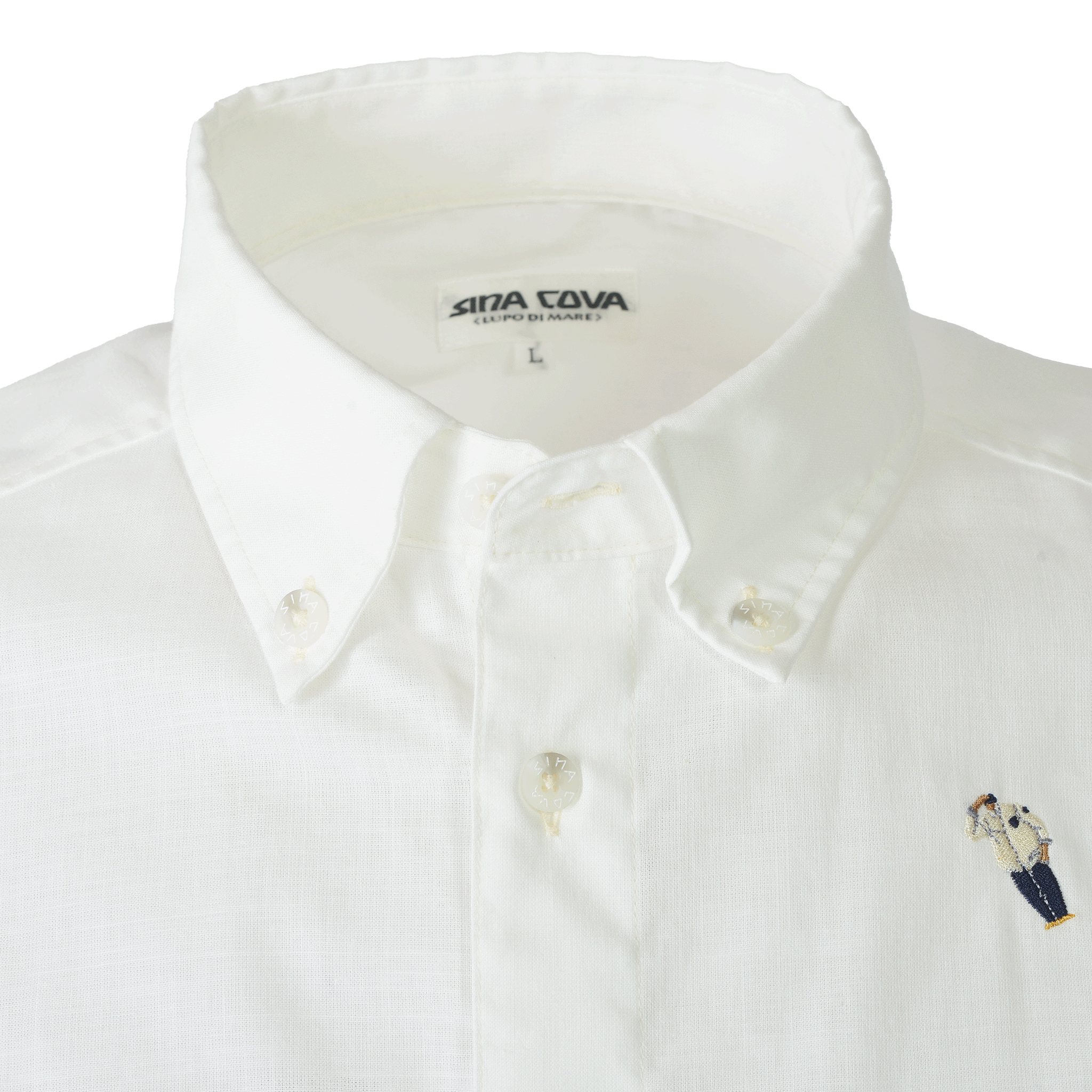 Short-sleeved button-down shirt 26124550