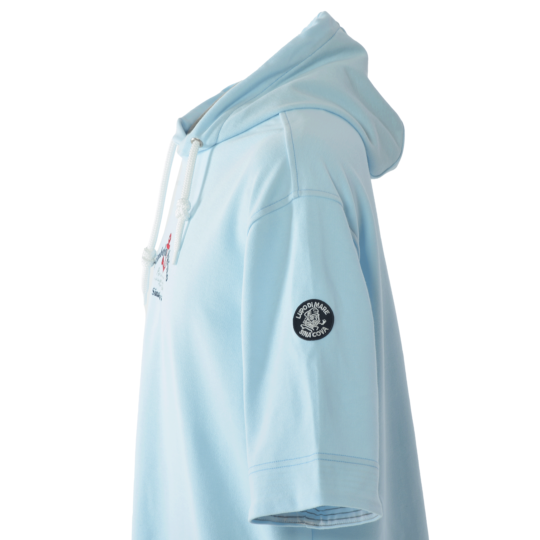 5分袖パーカー 26110520