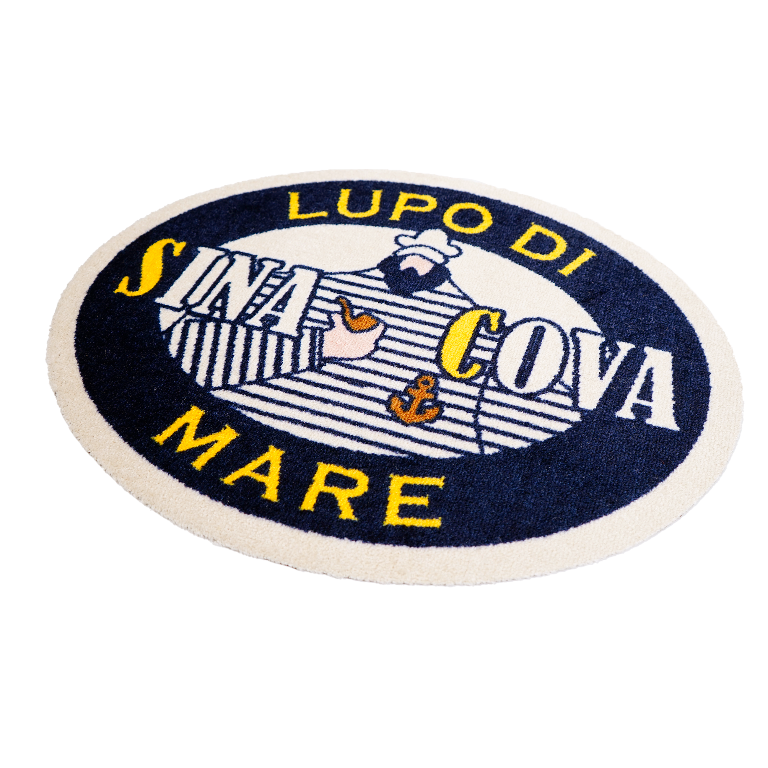 【公式】シナコバ(SINA COVA)シナコバオリジナル フロアマット LUPO DI MARE(楕円) 57002310