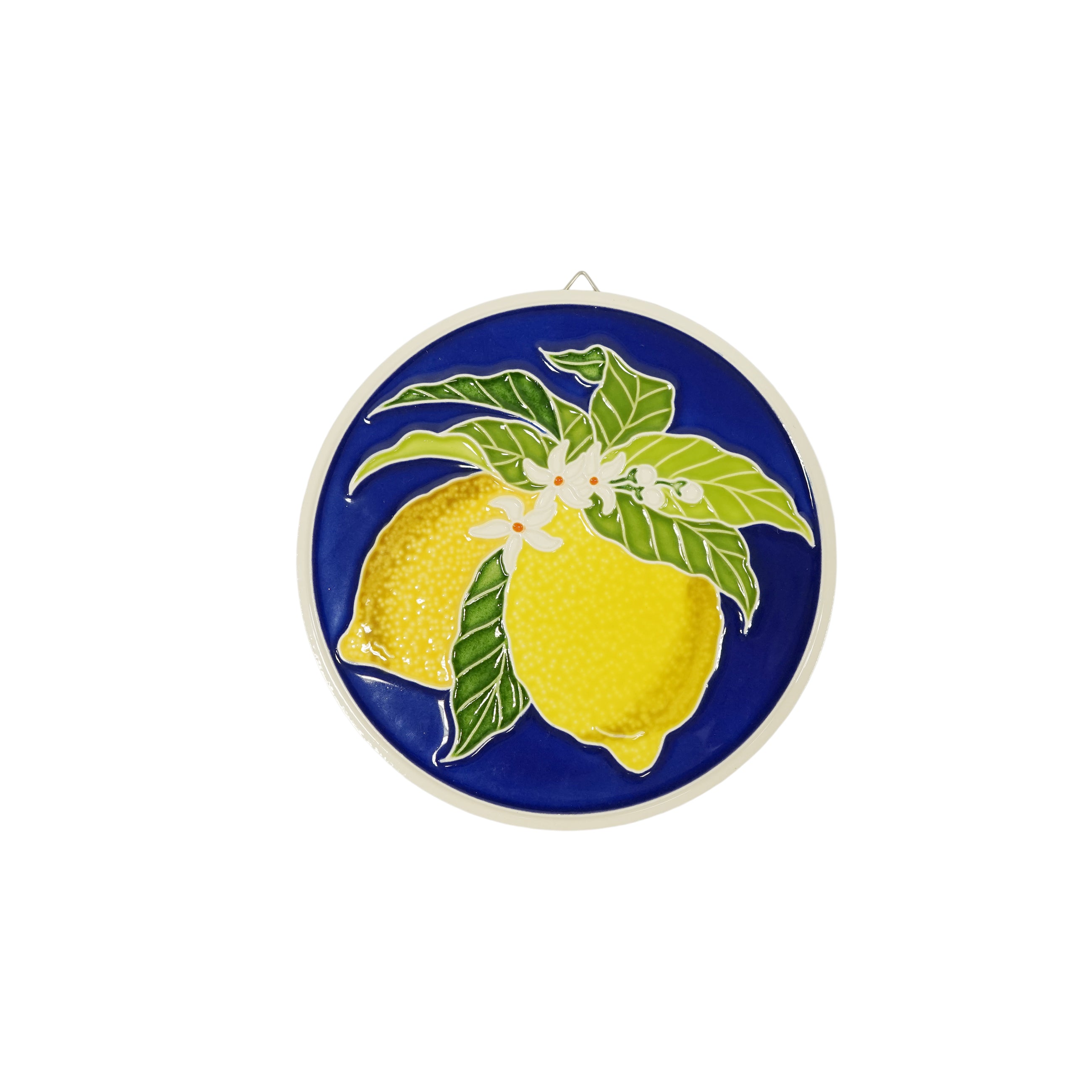 陶版画 フルーツ レモン(ブルー) 57003150