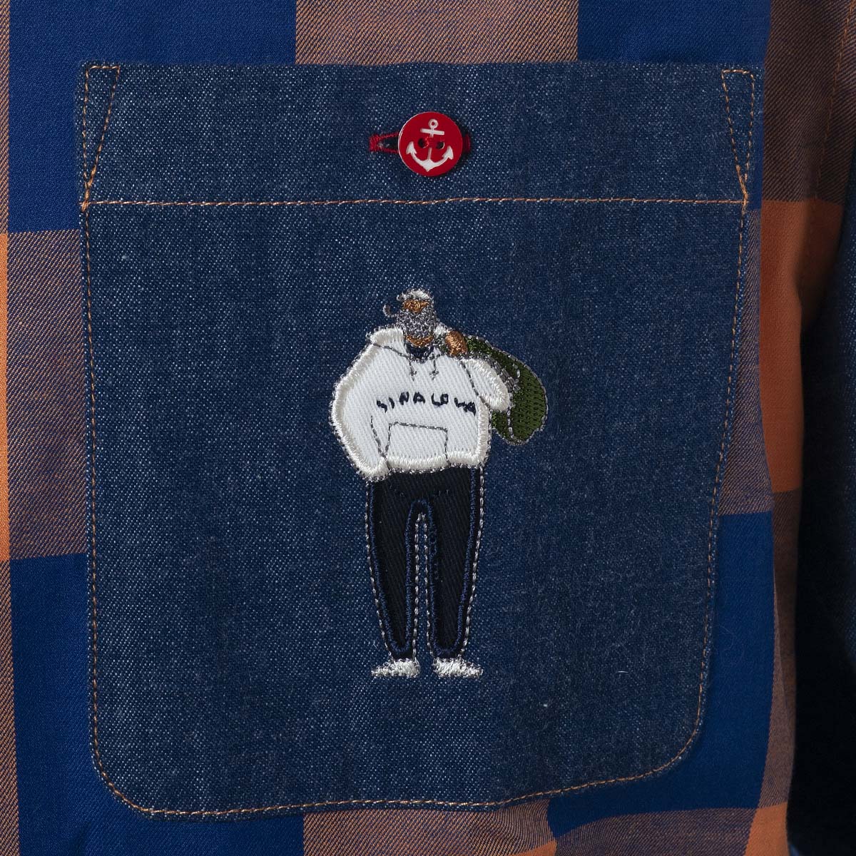 【アウトレット】長袖ボタンダウンシャツ 21224040