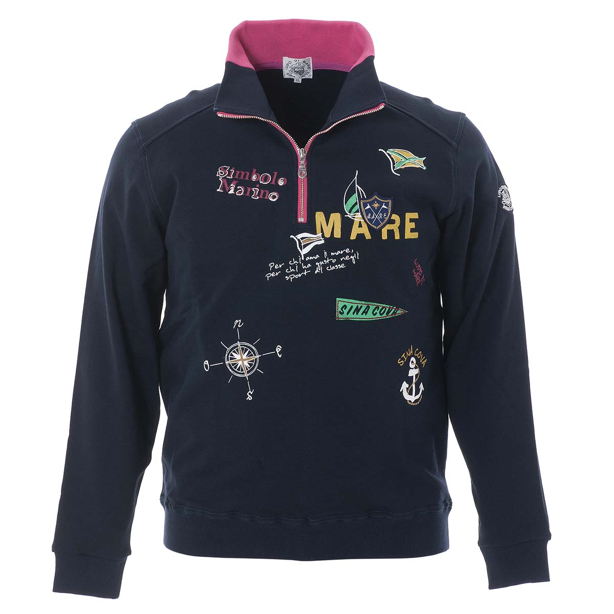 King size Half zip pullover 21210036