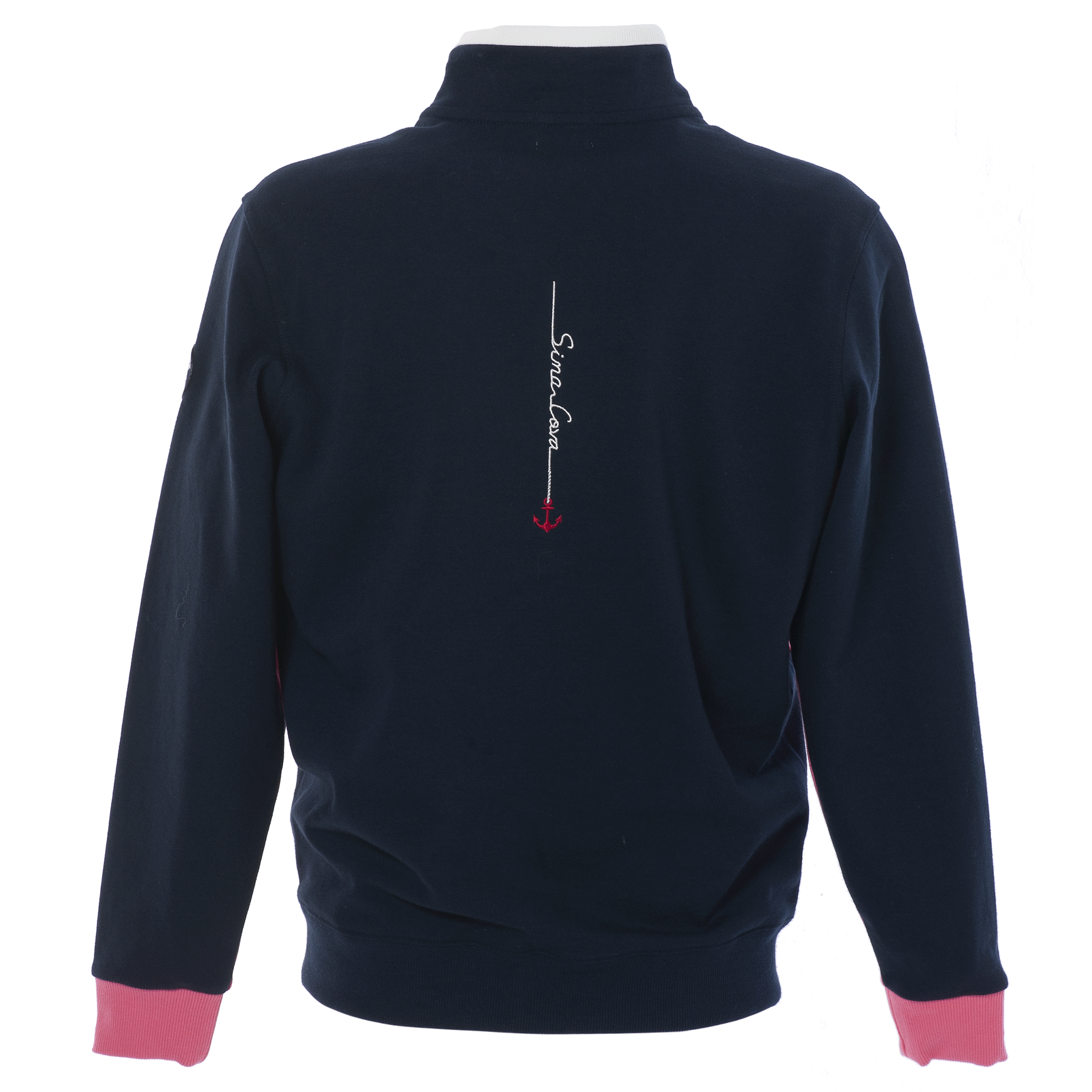 【公式】シナコバ (SINA COVA) ZIPUPプルオーバー 22210030 ピンクの背面