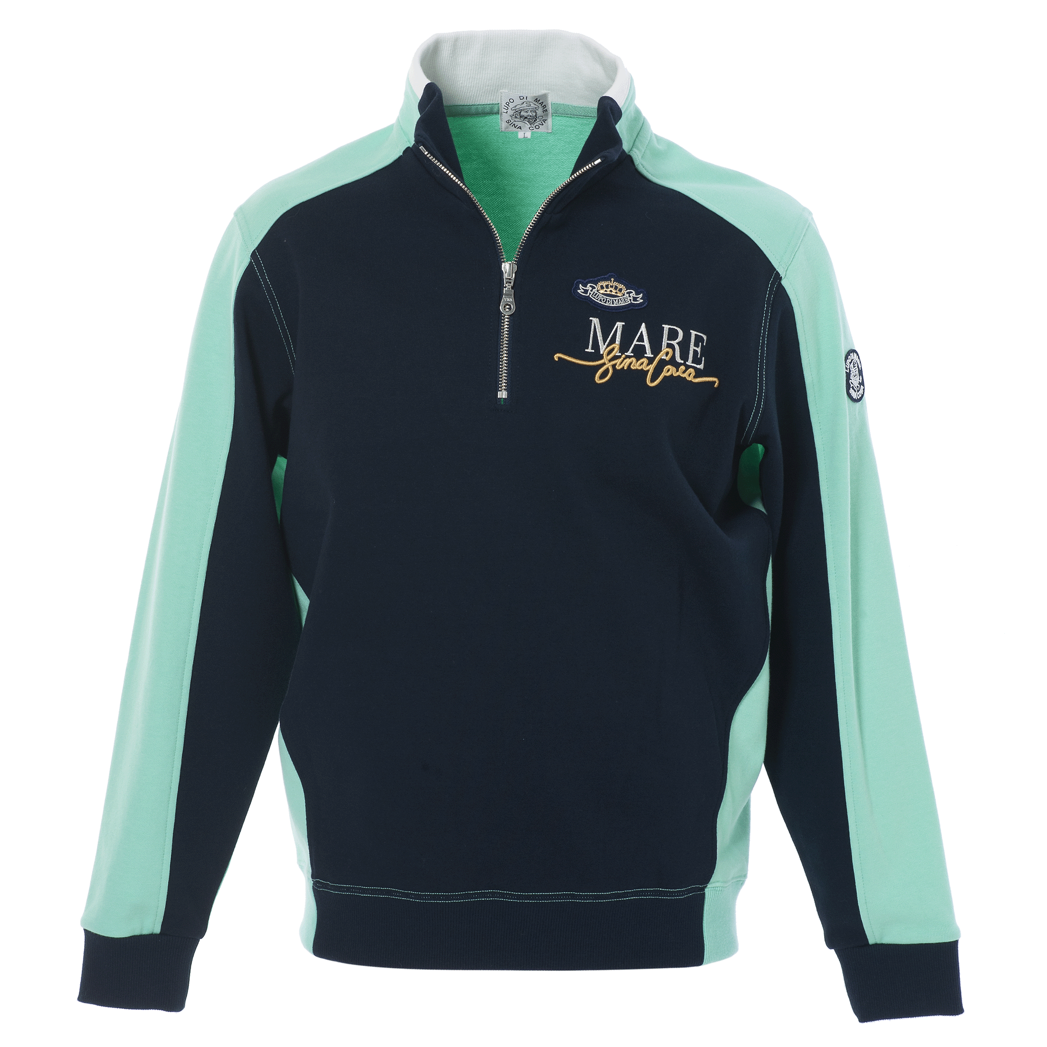 【公式】シナコバ (SINA COVA) ZIPUPプルオーバー 22210030 ネイビーの正面