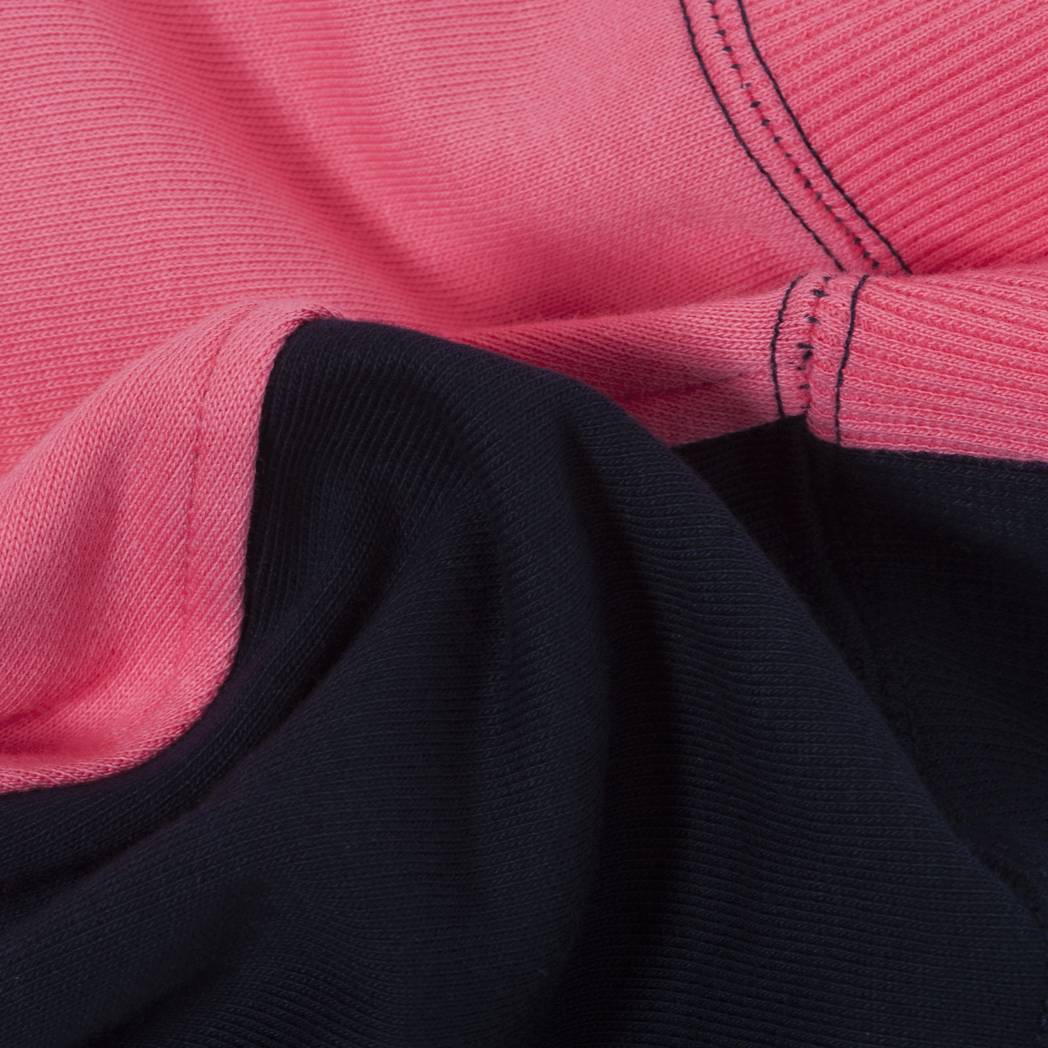 【公式】シナコバ (SINA COVA) ZIPUPプルオーバー 22210030 ピンクの素材感