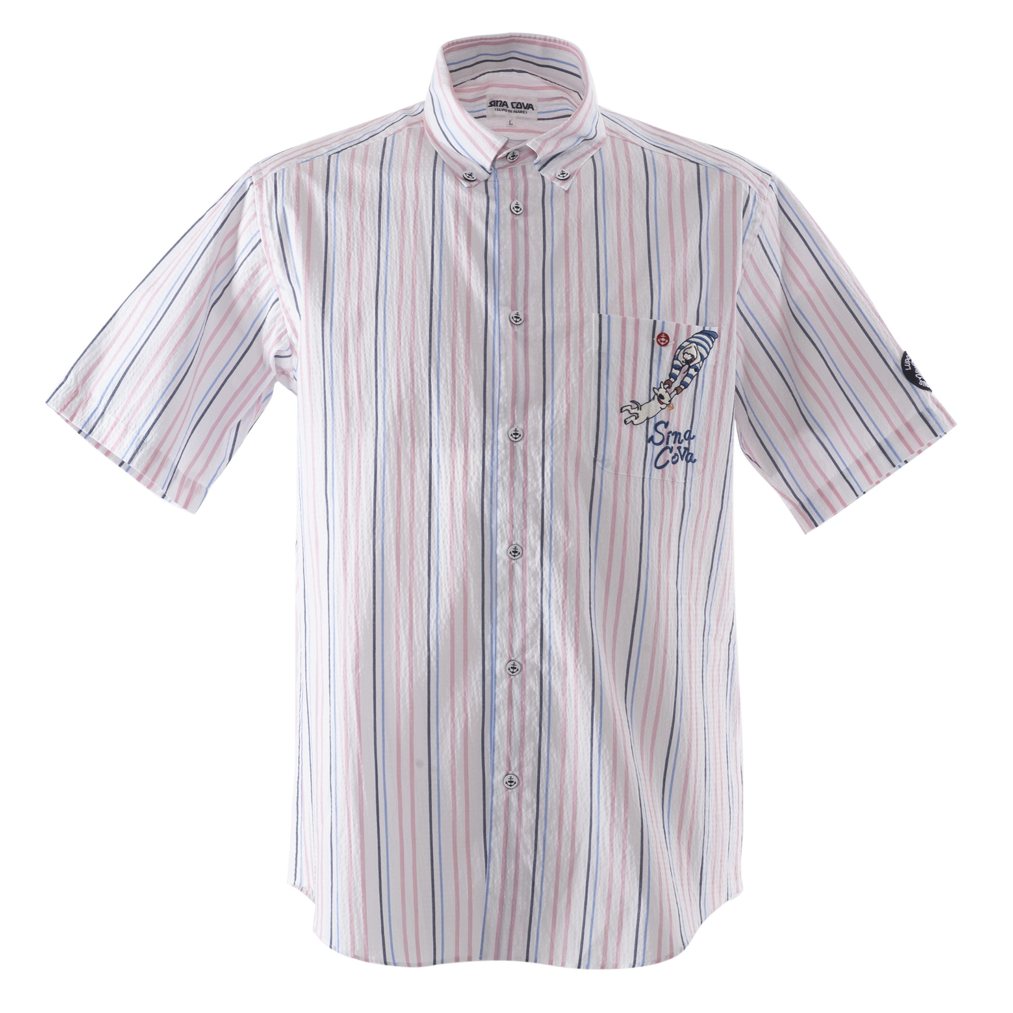 キングサイズ 半袖ボタンダウンシャツ 大きいサイズ 23124516