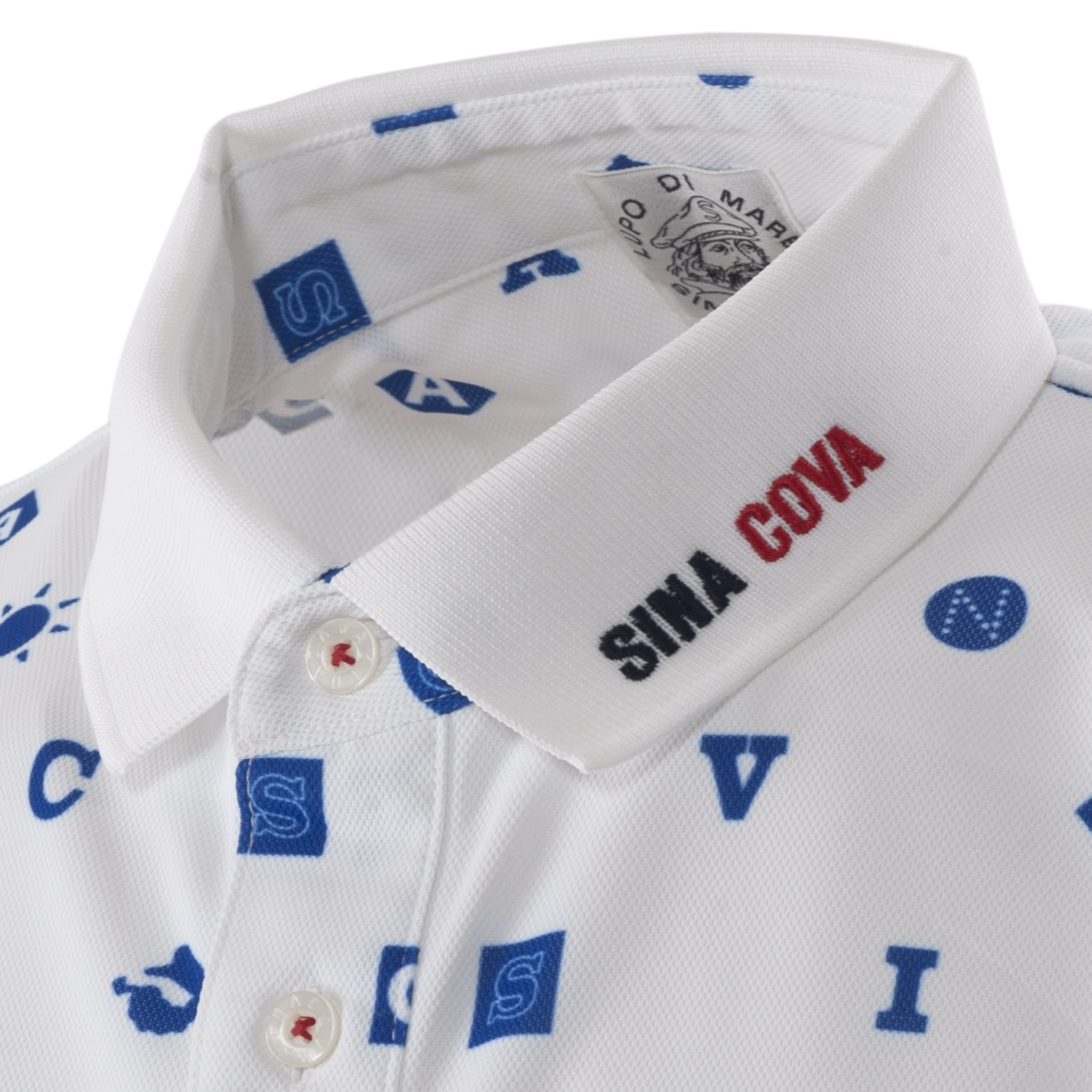 【公式】シナコバ(SINA COVA)キングサイズ半袖プリントポロシャツ 機能素材 スポーツ 大きいサイズ 23150536