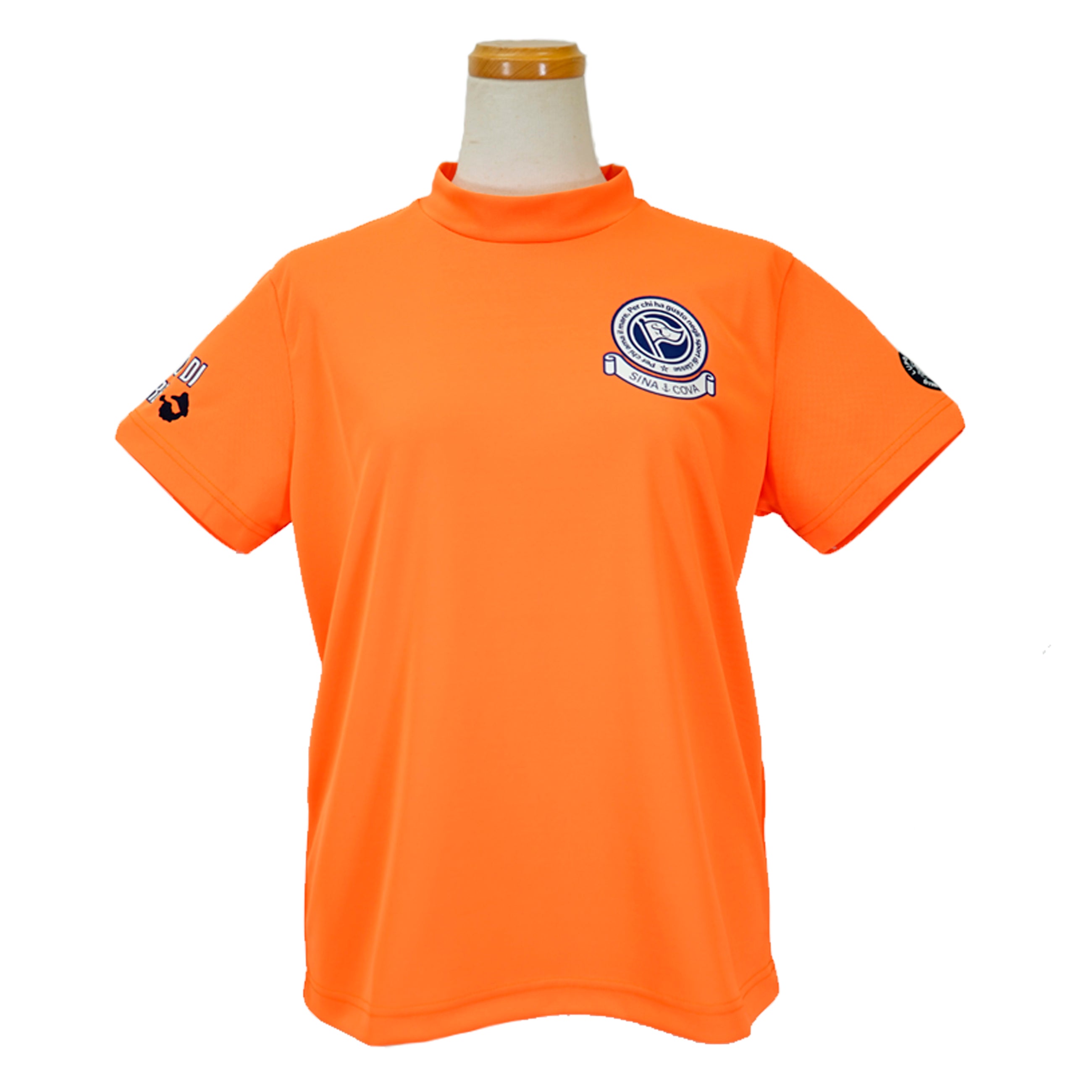 【アウトレット】シナコバ (SINA COVA) レディース ハイネック 半袖Tシャツ 22180563