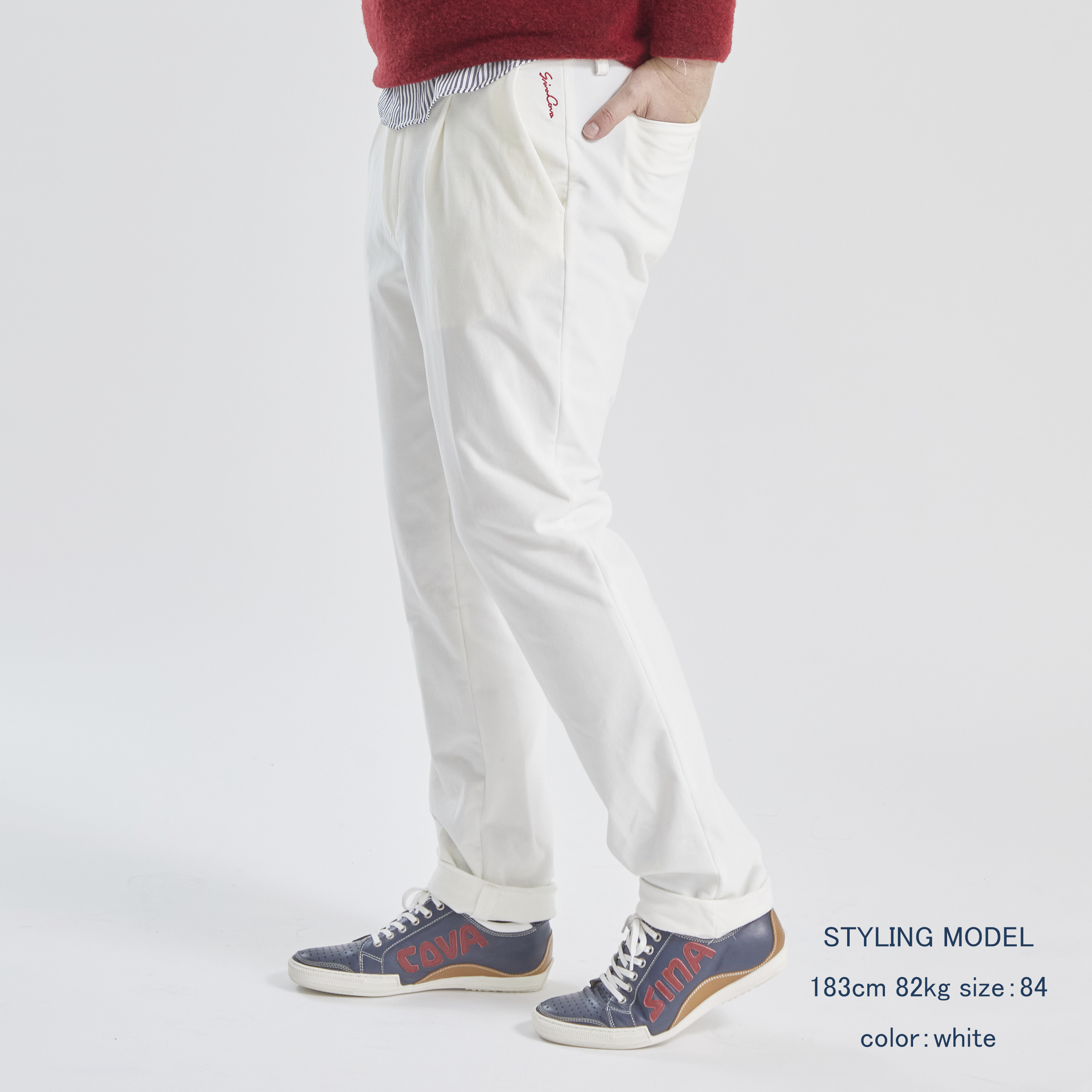 【アウトレット】シナコバ (SINA COVA) ワンタックパンツ 22235310