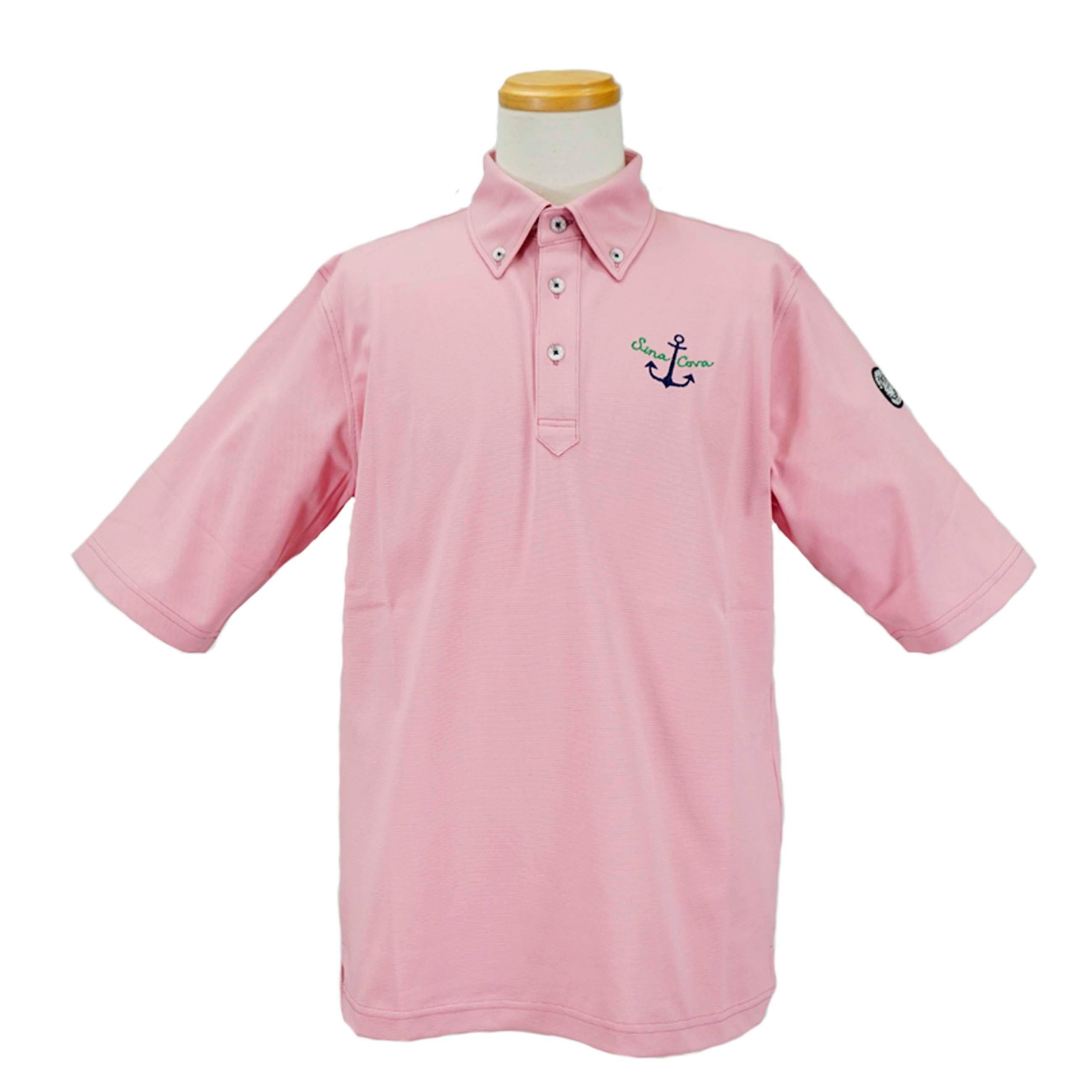 5分袖ボタンダウンポロシャツ 22110510 - SINA COVA