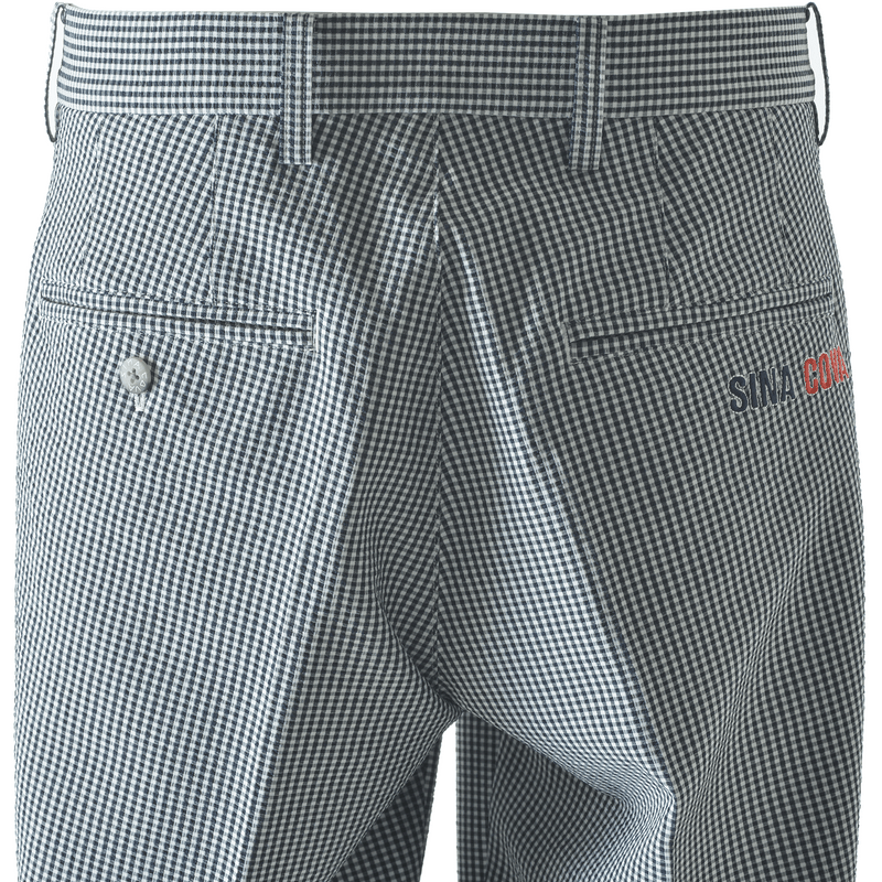 [Official] SINA COVA Gingham Check No-Tuck Pants 24155040