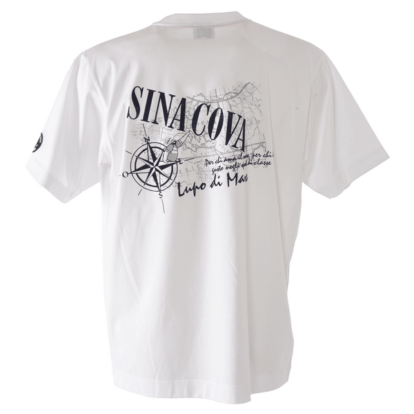 【公式】シナコバ （SINA COVA） キングサイズ バックプリント半袖Tシャツ 24110626