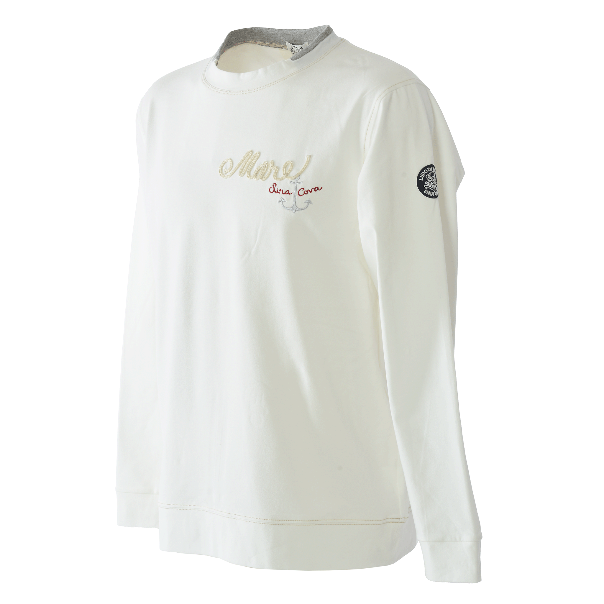 Mock neck long sleeve T-shirt 26110020