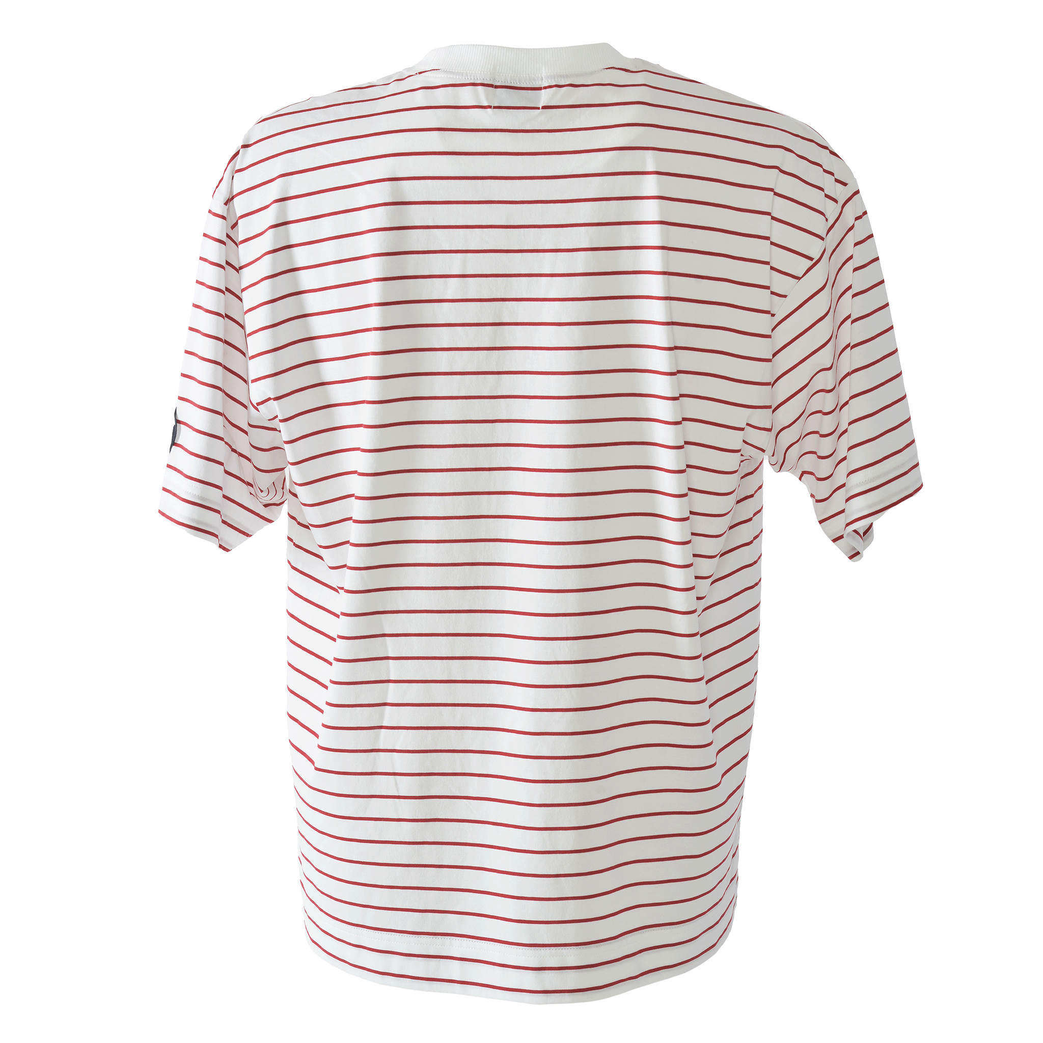 Striped drop shoulder T-shirt 26110570