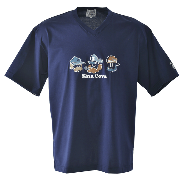 Vネック半袖Tシャツ 26120560