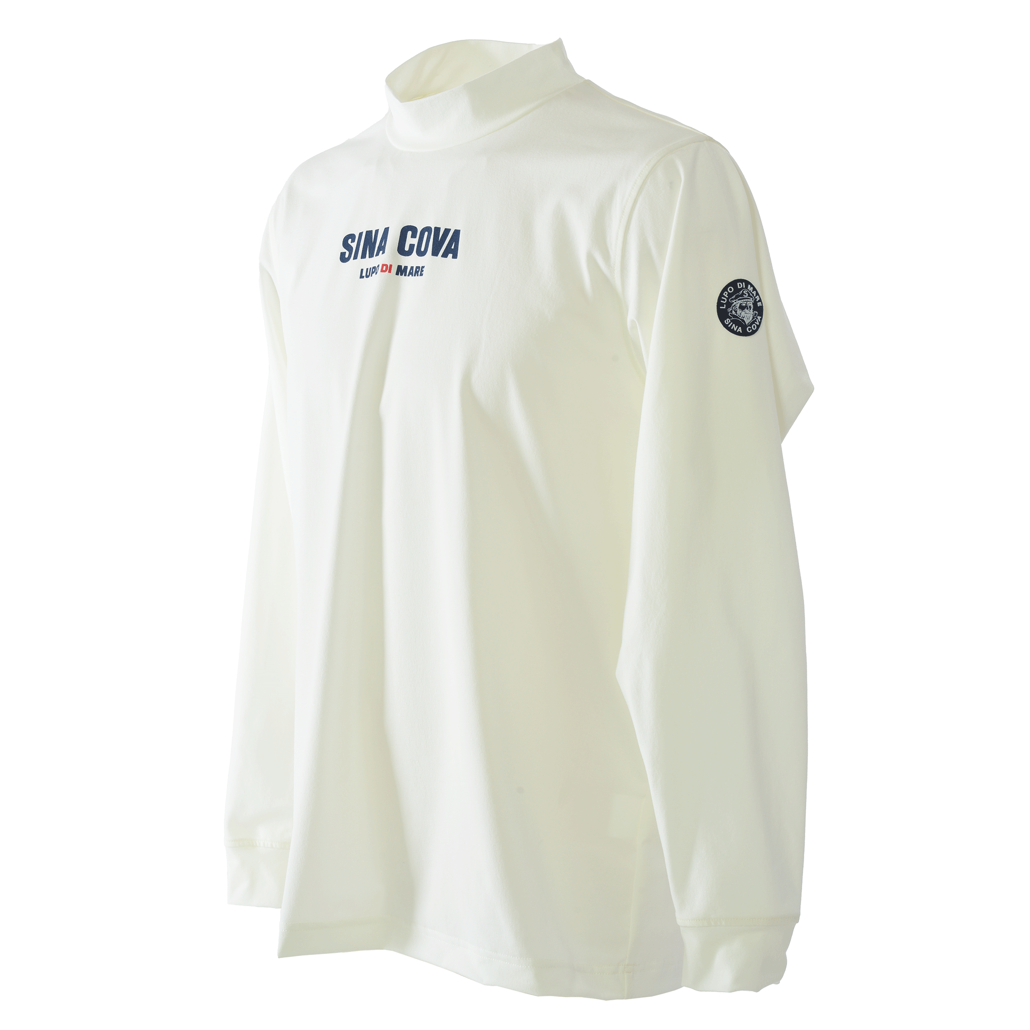 Long-sleeved mock neck T-shirt 26150010