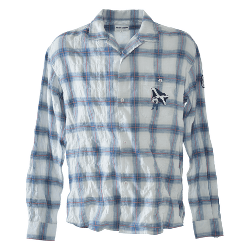 Long-sleeved open-collar shirt 26124030