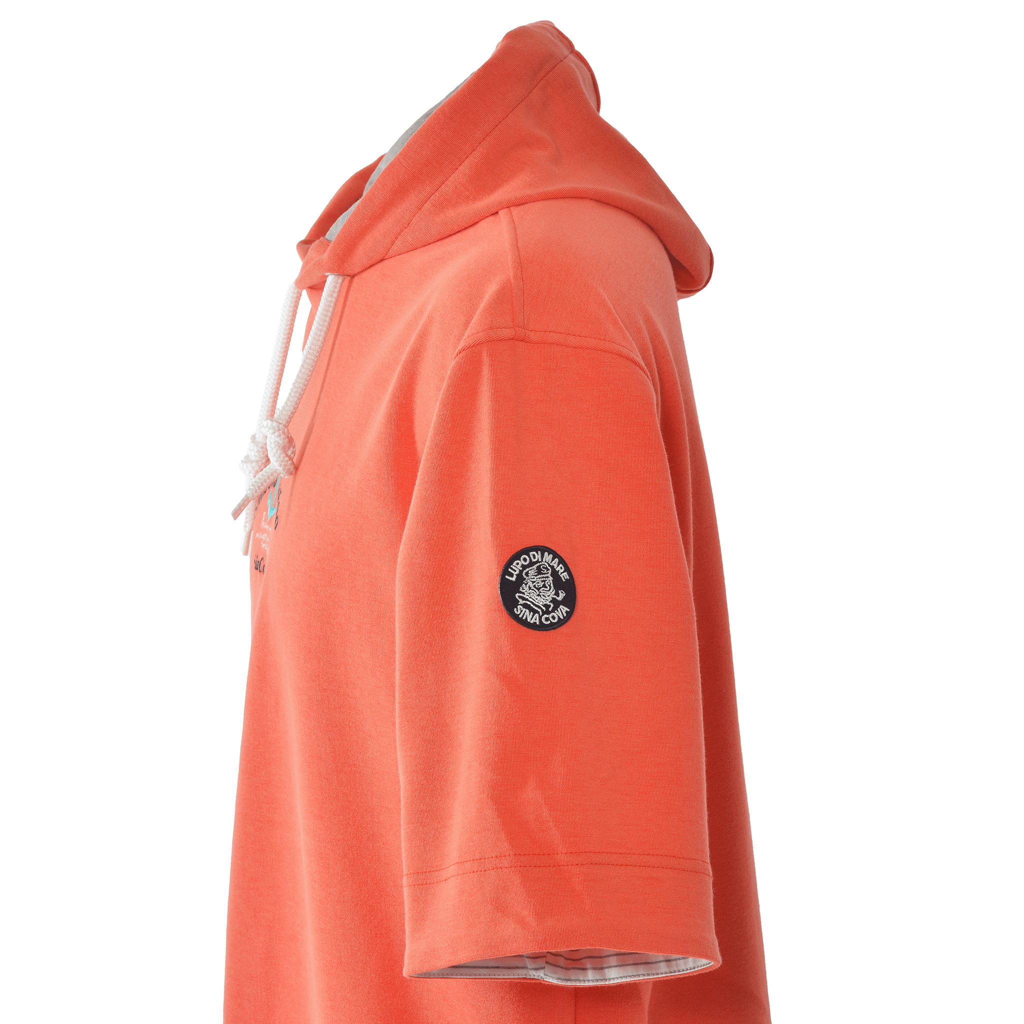 5分袖パーカー 26110520