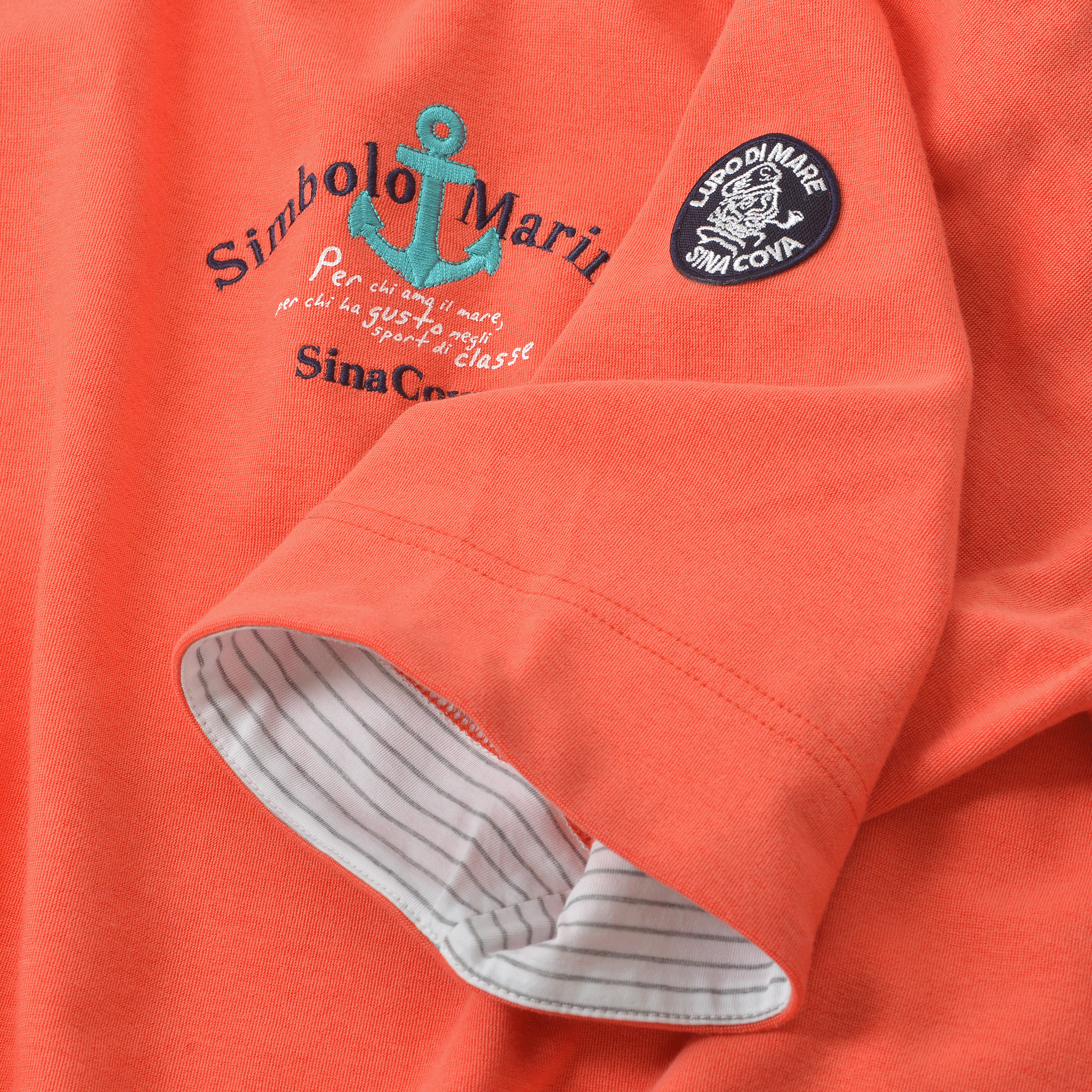 5分袖パーカー 26110520