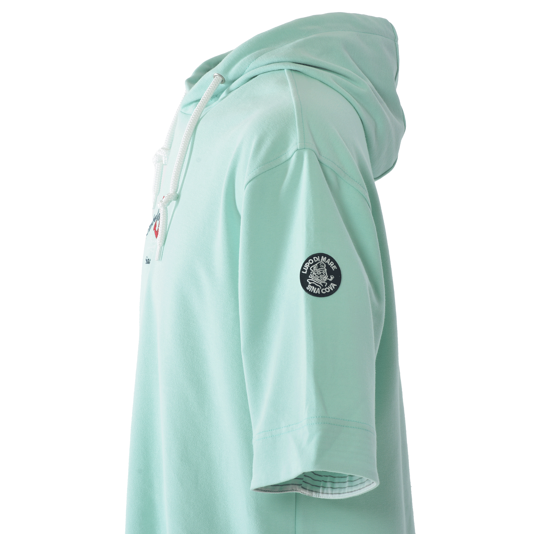 5分袖パーカー 26110520