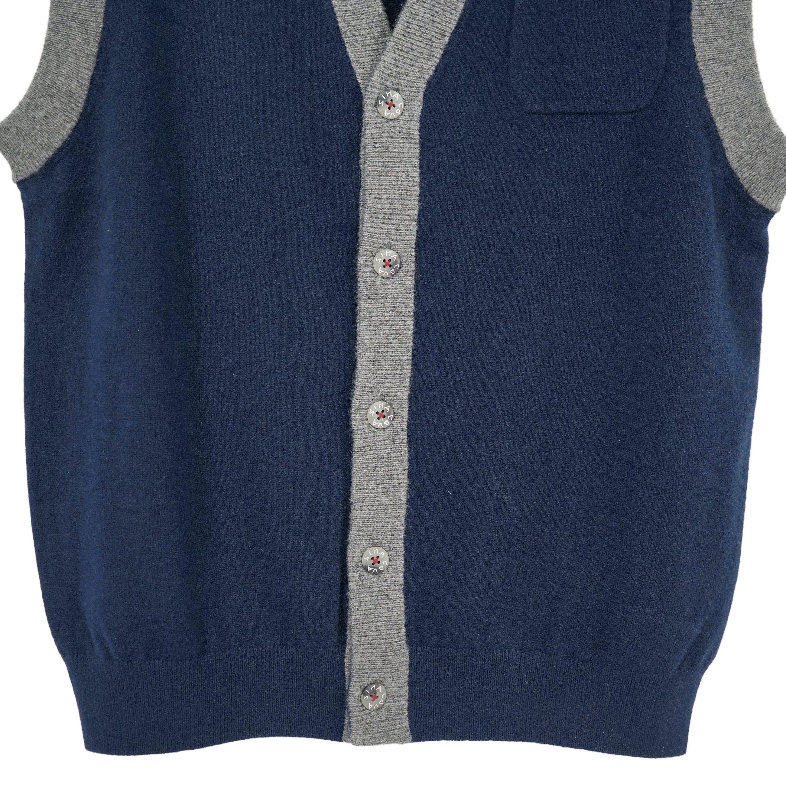 カシミヤ100％ ニットベスト 25222518