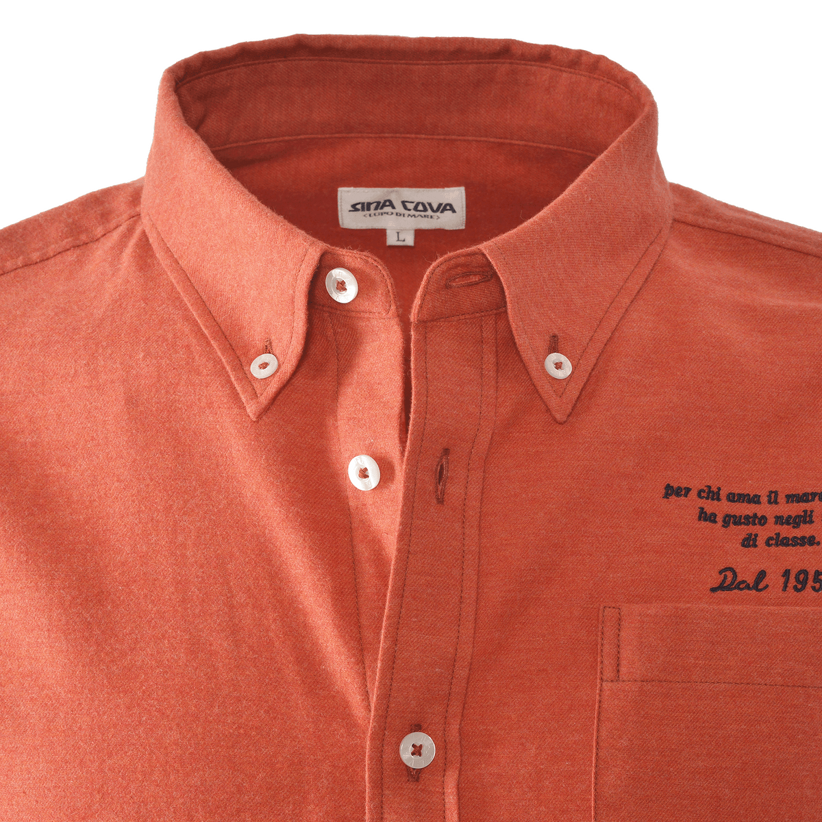 Long-sleeve button-down shirt 26234020