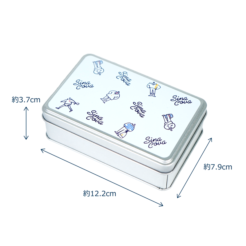 【公式】シナコバ（SINA COVA）　【オンラインショップ限定】オリジナルギフト缶（フリーチーフ）　57002260