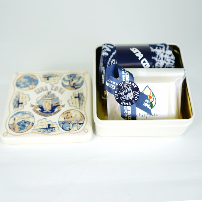 [Official] SINA COVA [Online Shop Exclusive] Original Gift Tin (Towel &amp; Rose Geranium Soap) 57002400