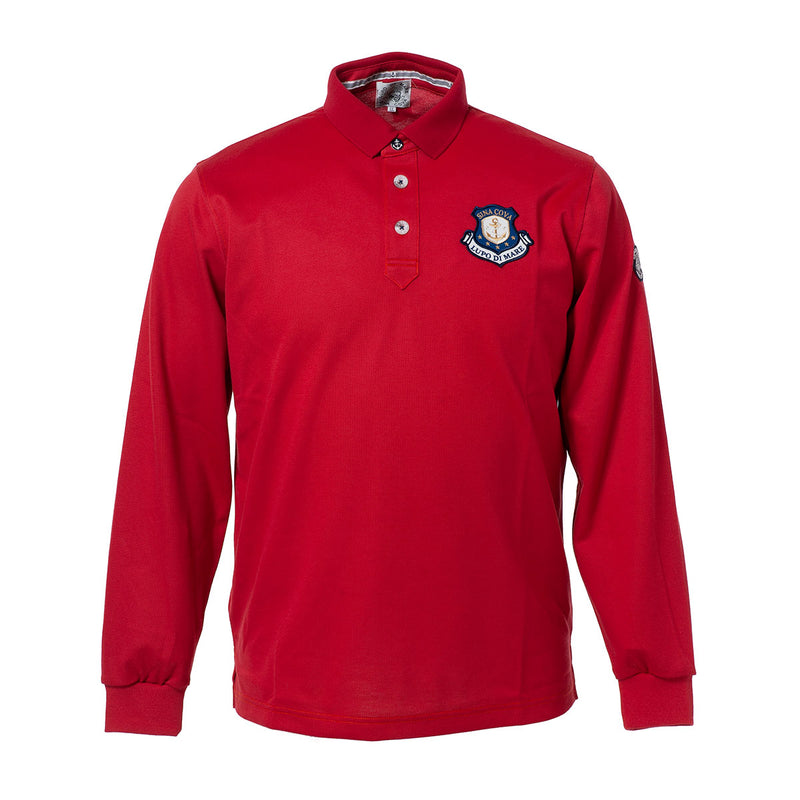 Long sleeve polo shirt 18210083