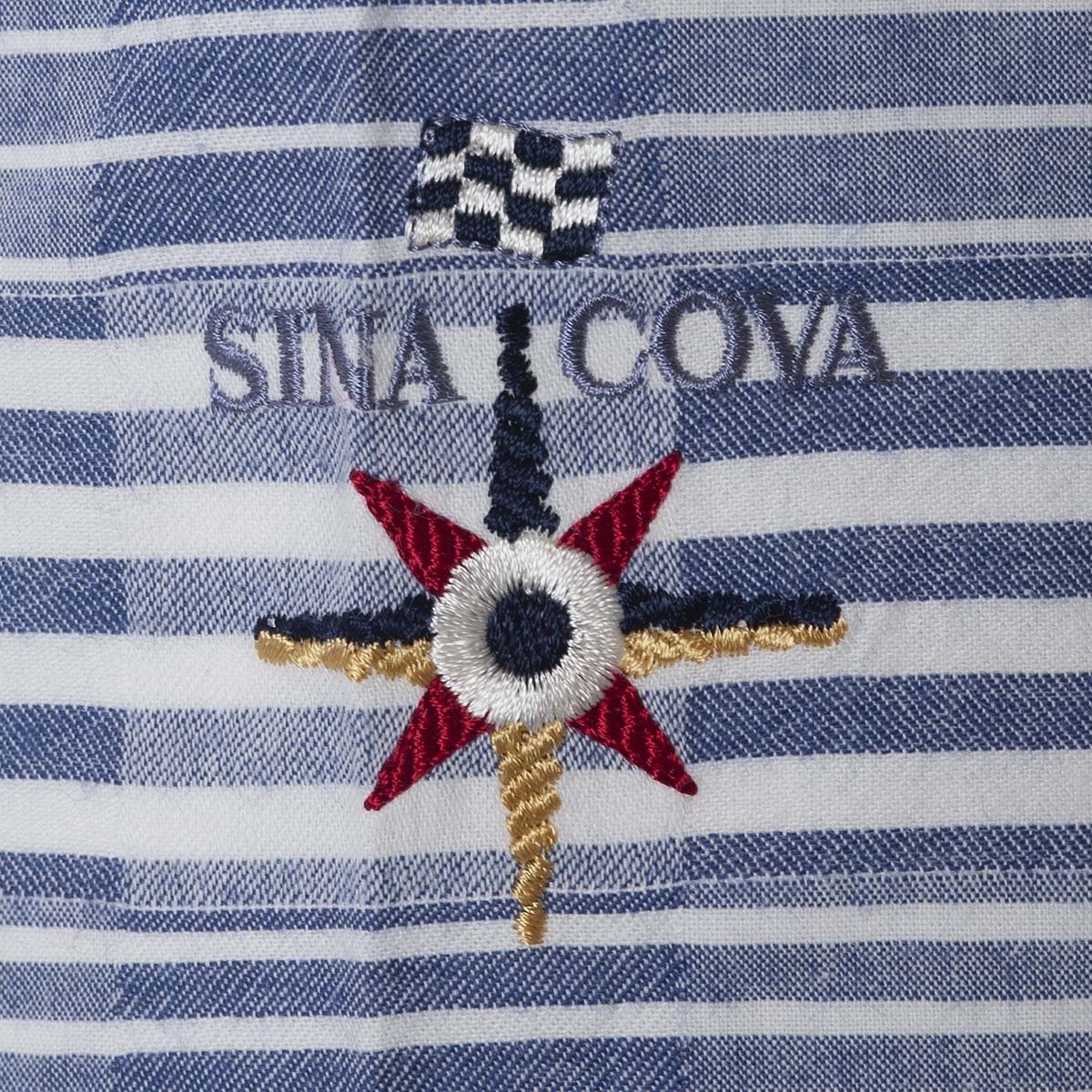 Short -sleeved button down shirt 20124540