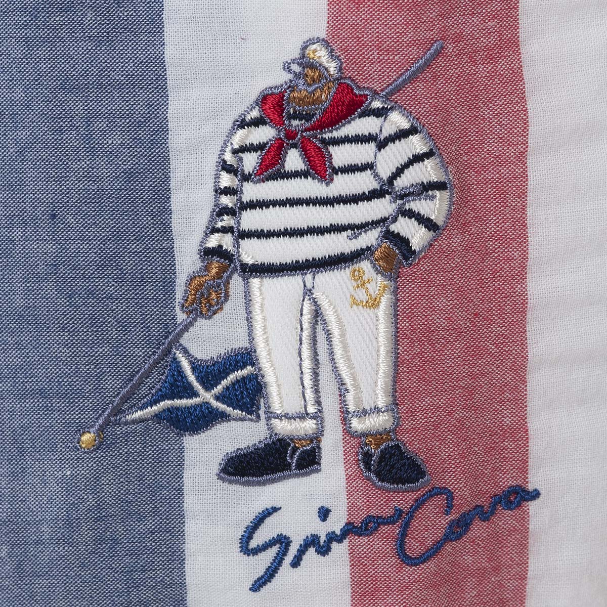 Short -sleeved button down shirt 20124590