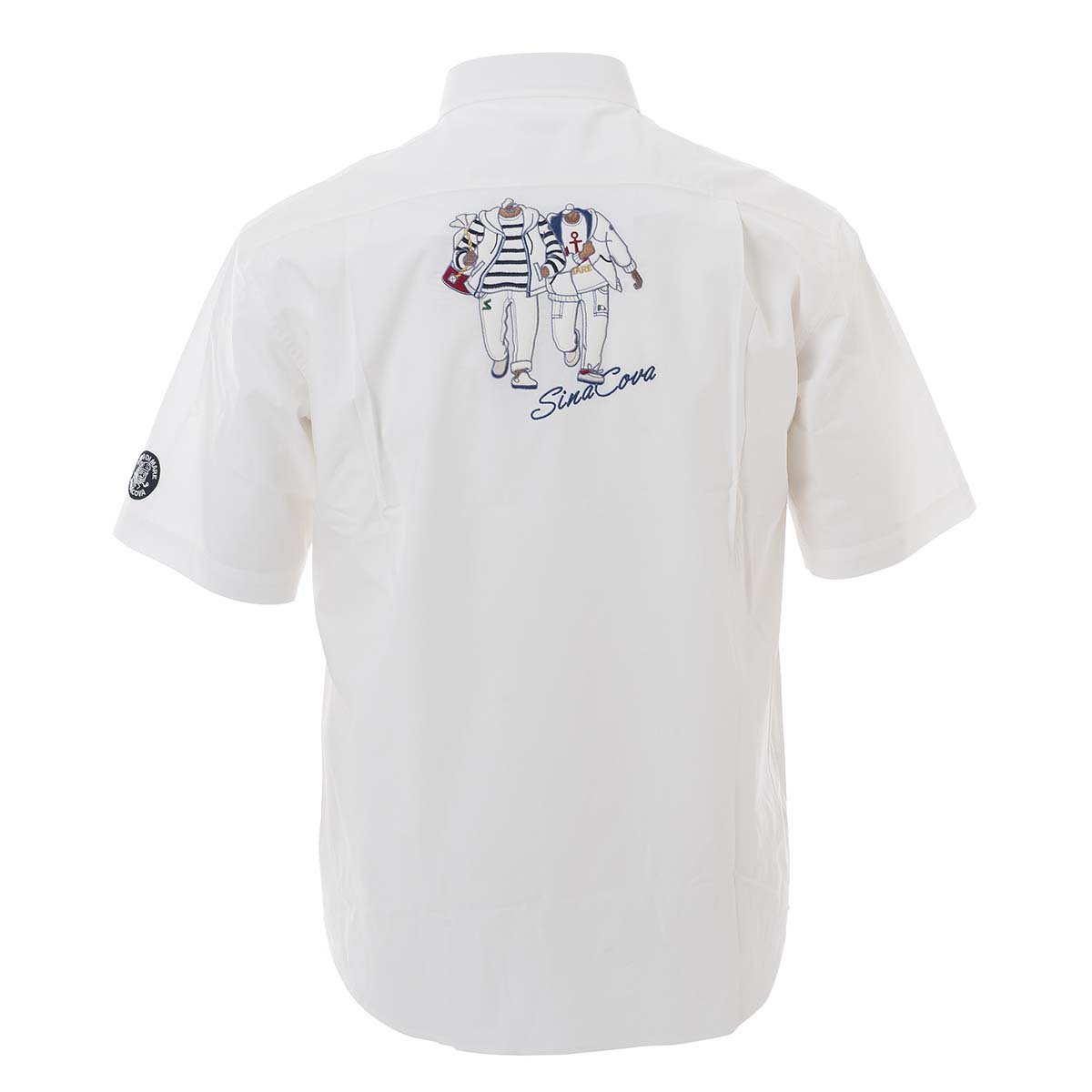 Short -sleeved button down shirt 21124550