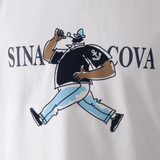 [Official] SINA COVA King Size Short Sleeve T-Shirt Printed T-Shirt Large Size 23120576