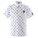 [Official] Sina Cova Short Sleeve Print Polo Shirt Function Material Sports 23150530