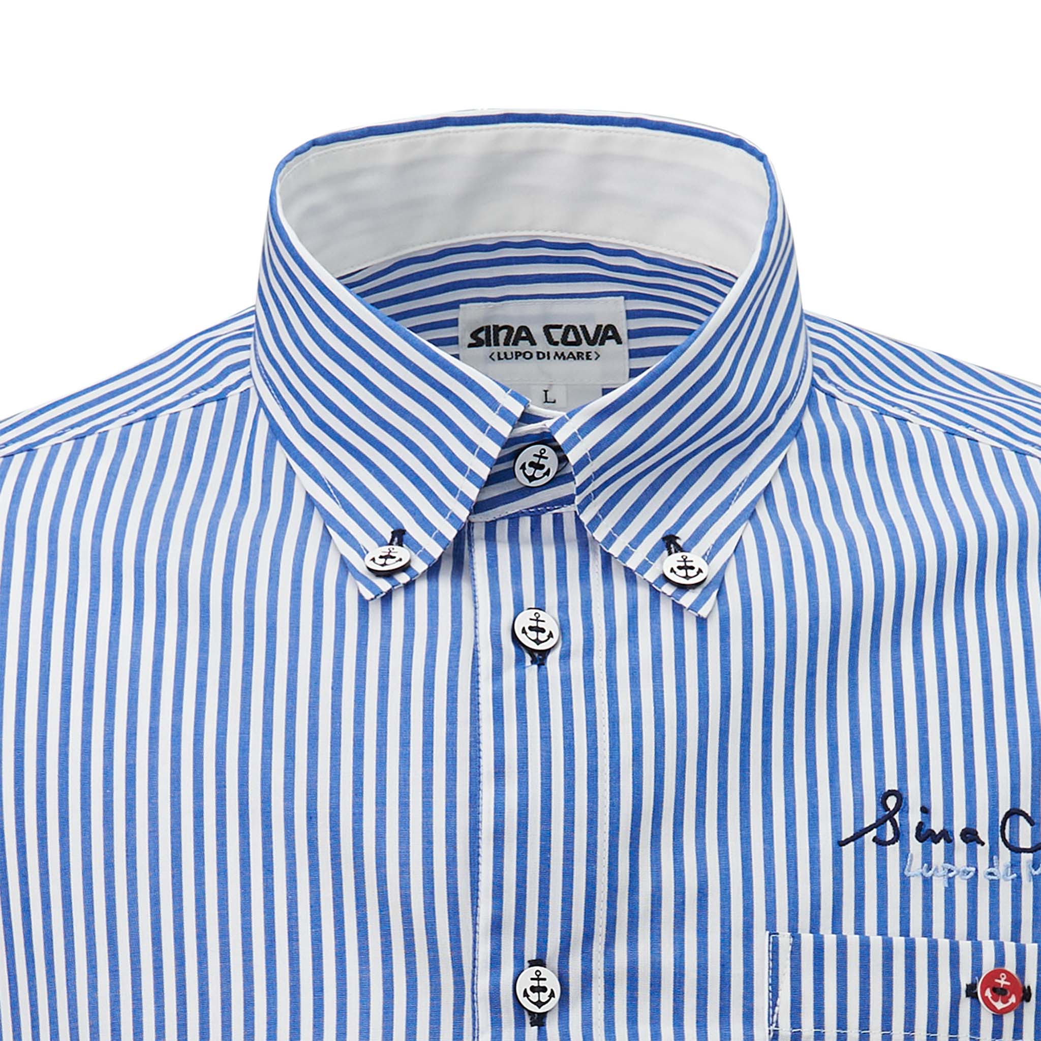 【アウトレット】シナコバ （SINA COVA） 長袖ボタンダウンシャツ　22124010